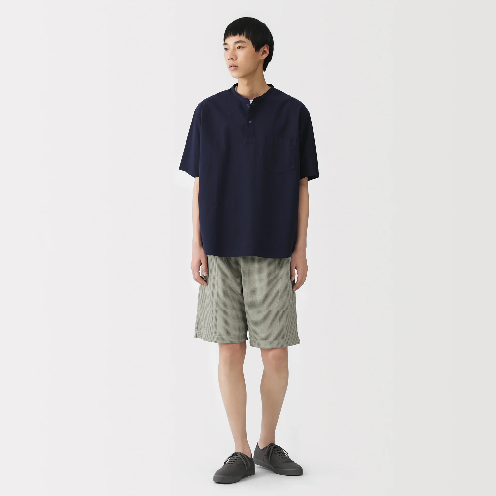 UV Protection Waffle Shorts - Image 4
