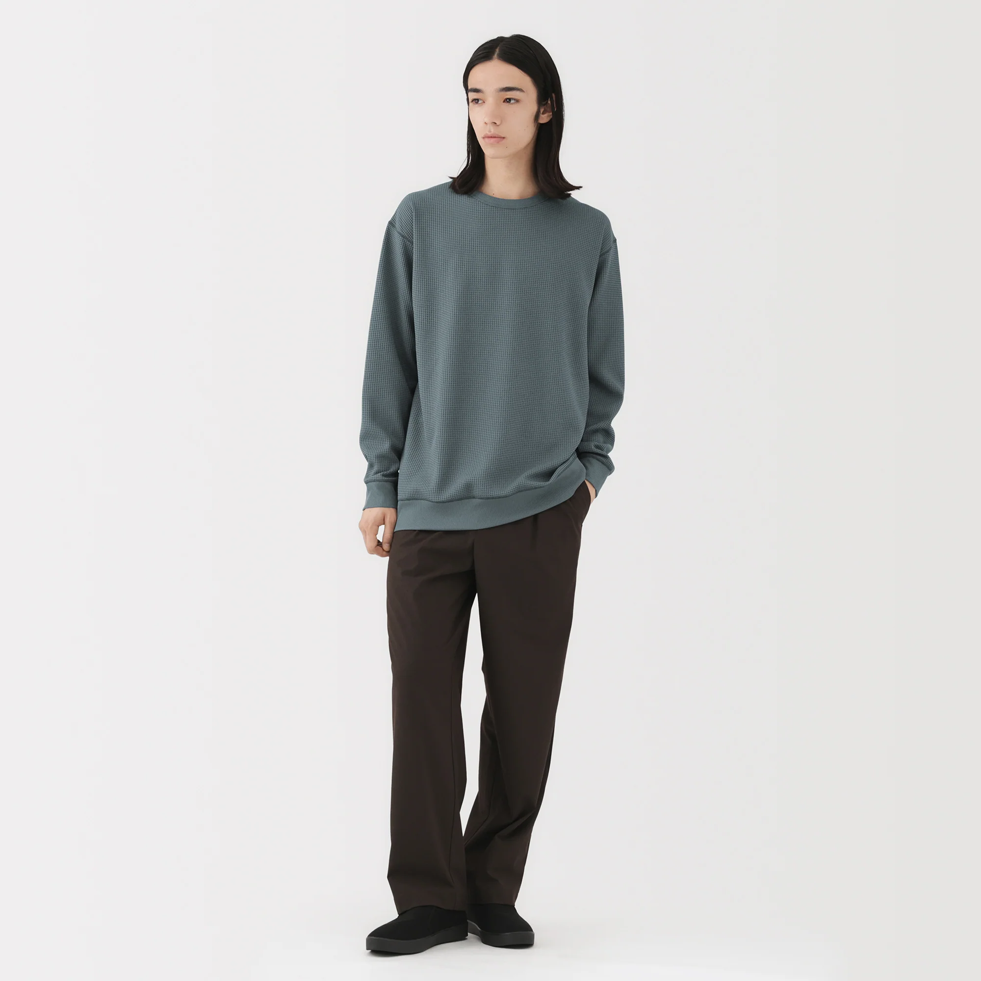 UV Protection Waffle T-Shirt - Image 25