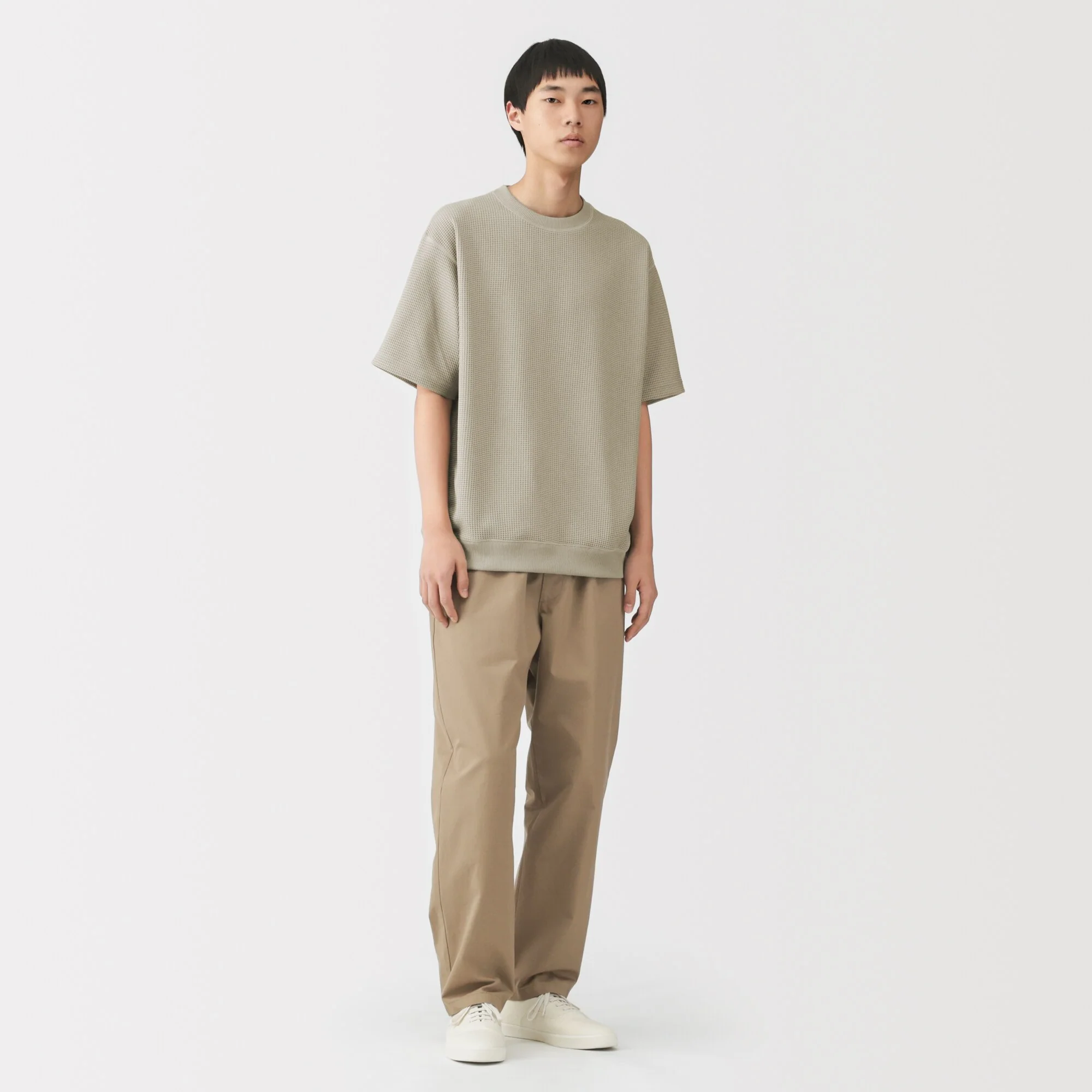 UV Protection Waffle T-Shirt - Image 36