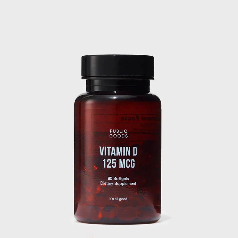 Vitamin D 125 mcg - 90 Softgels