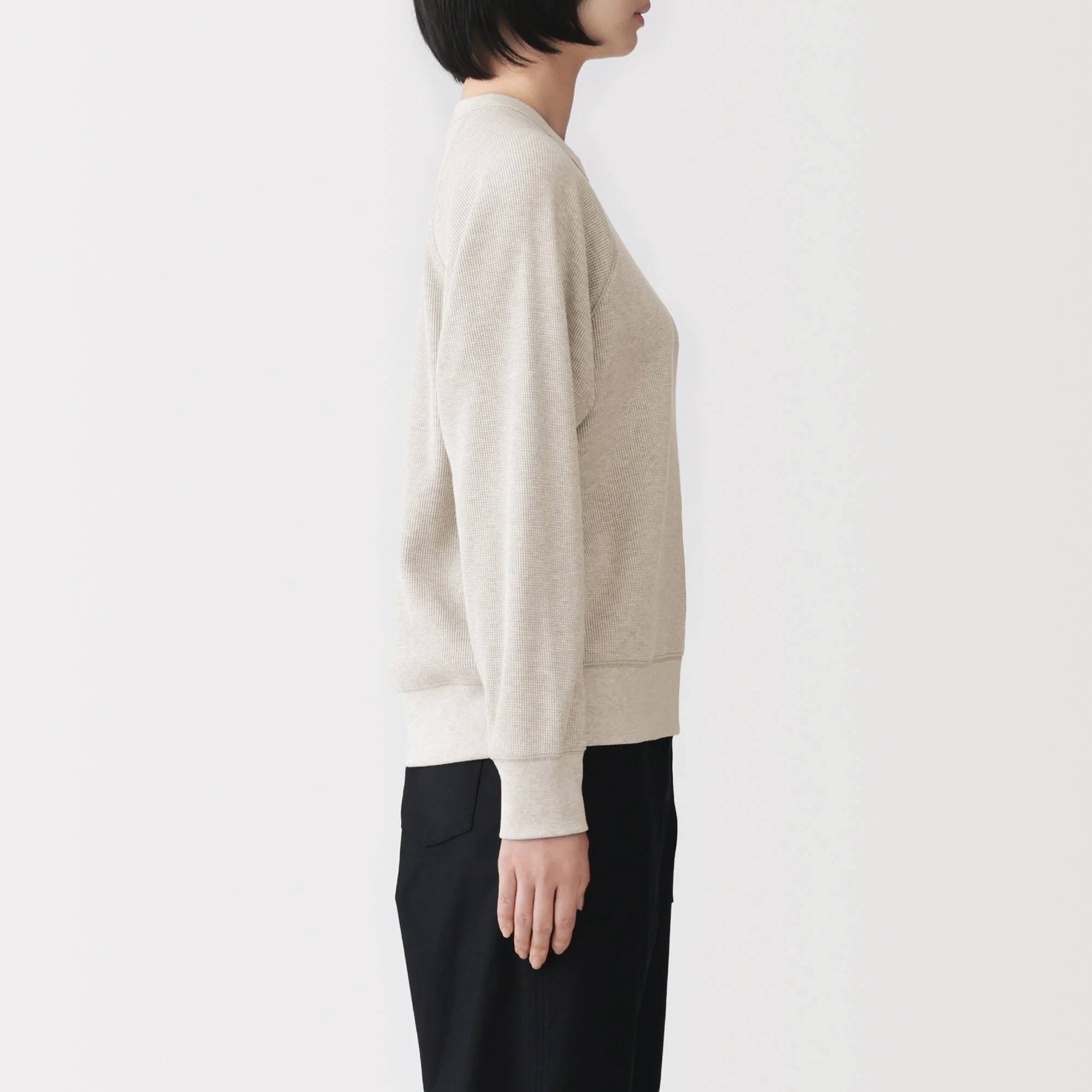 Waffle Crewneck T-Shirt - Image 5
