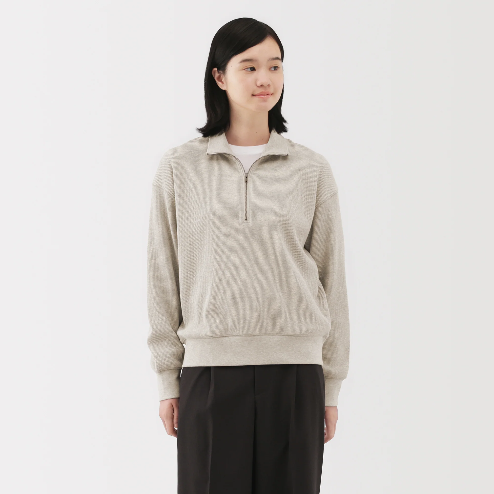 Waffle Half-Zip Pullover - Image 17