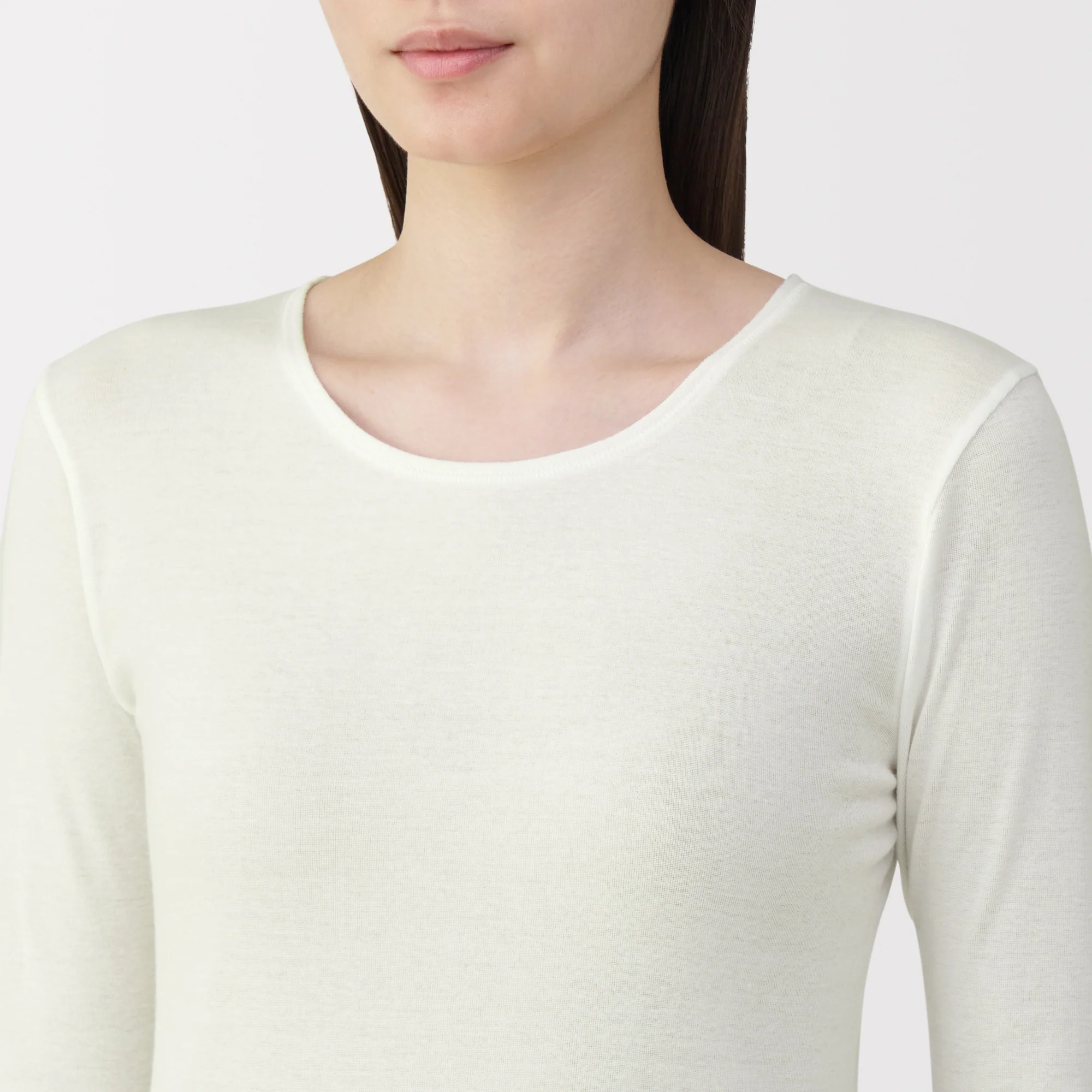 Warm Cotton Crew Neck T-Shirt - Image 14