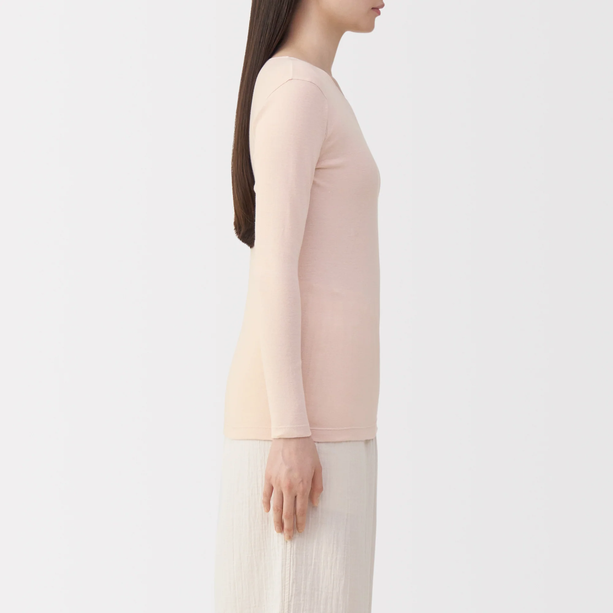 Warm Cotton Crew Neck T-Shirt - Image 26