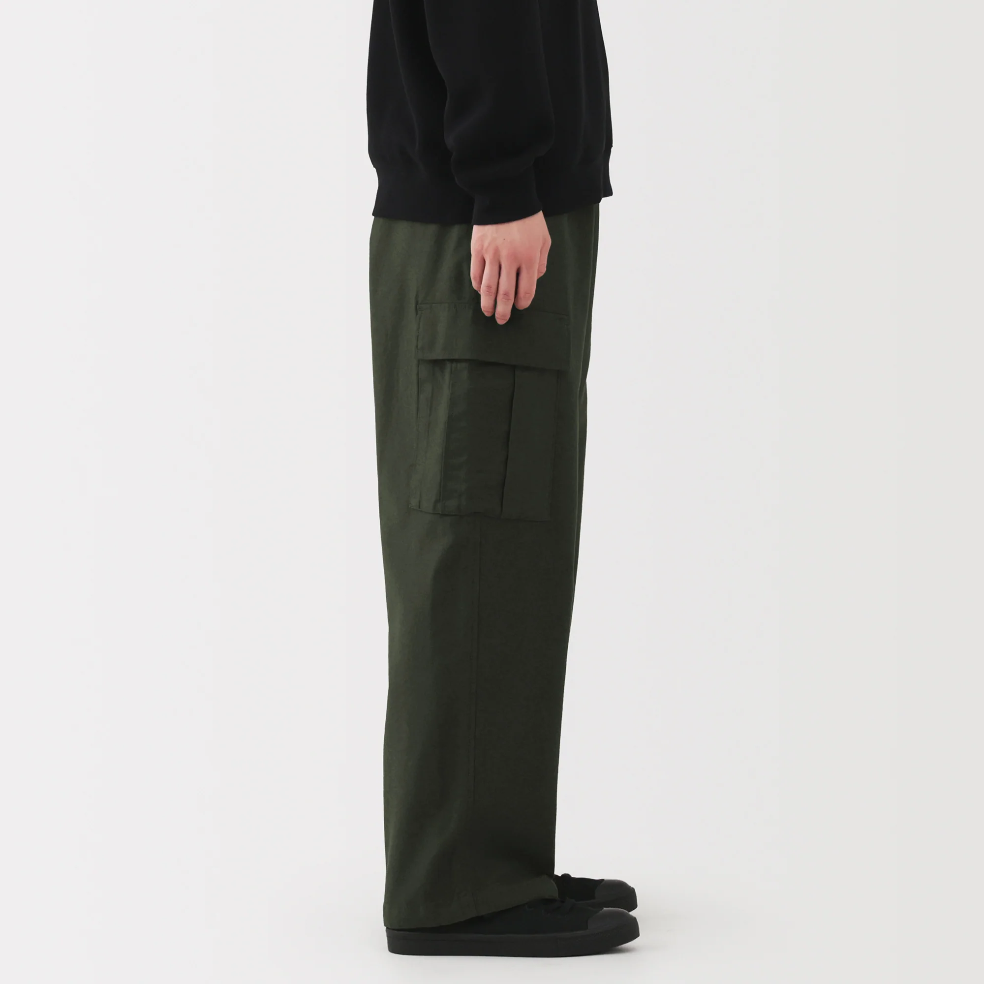 Cotton Easy Cargo Pants - Image 15