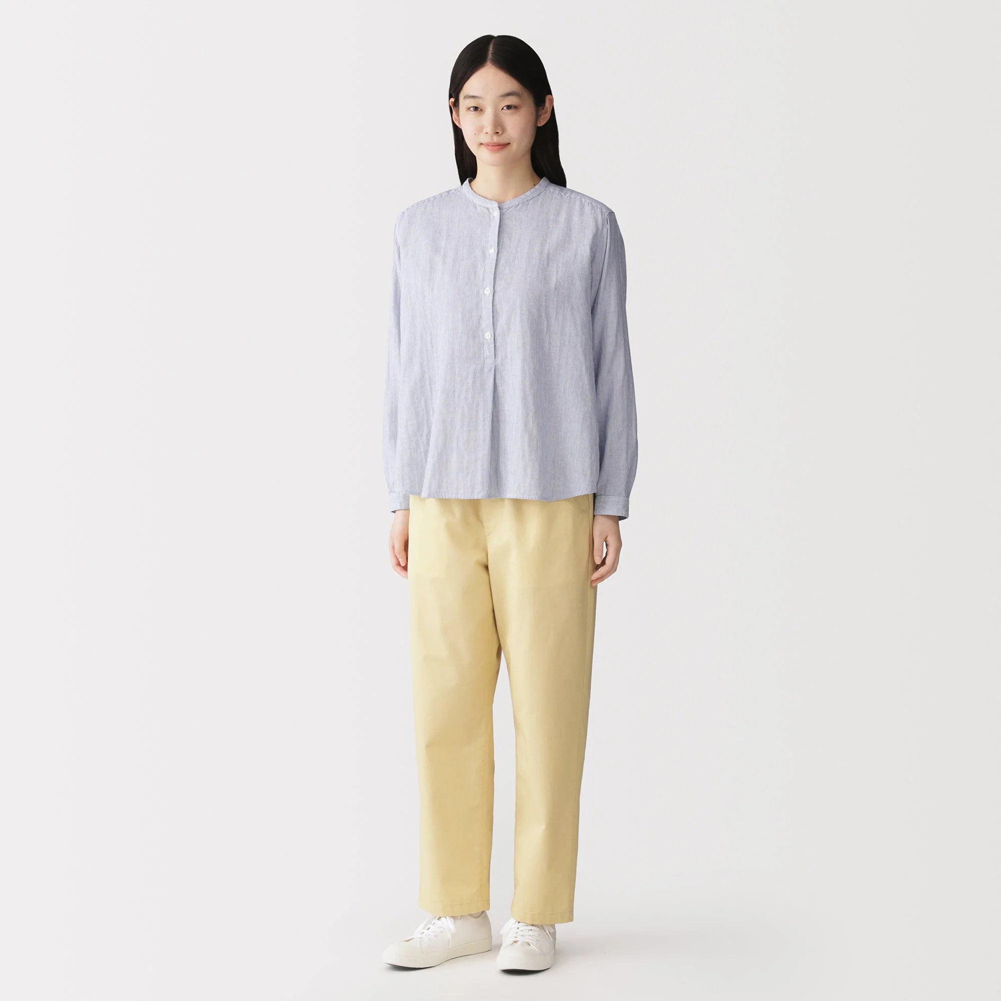 Washed Cotton Easy Pants - Image 40