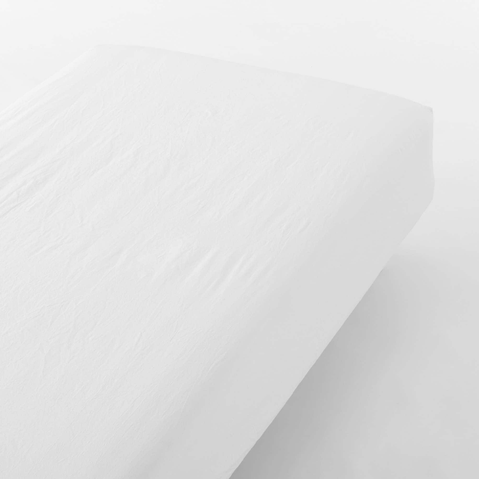 Washed Cotton Fitted Sheet - Image 7