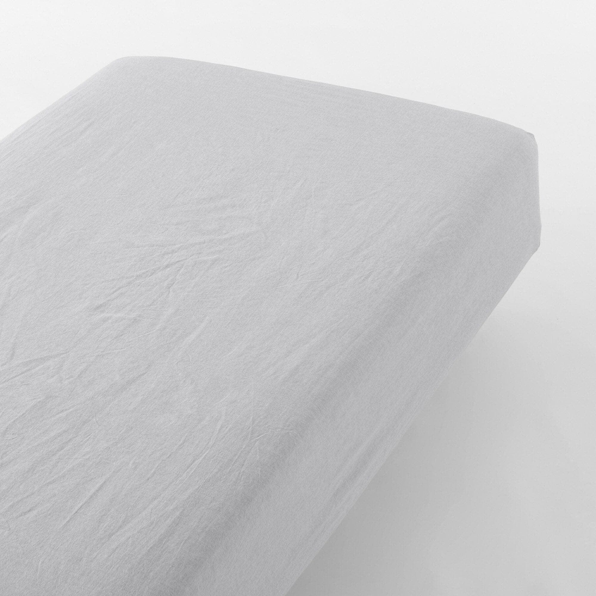 Washed Cotton Fitted Sheet - Image 9