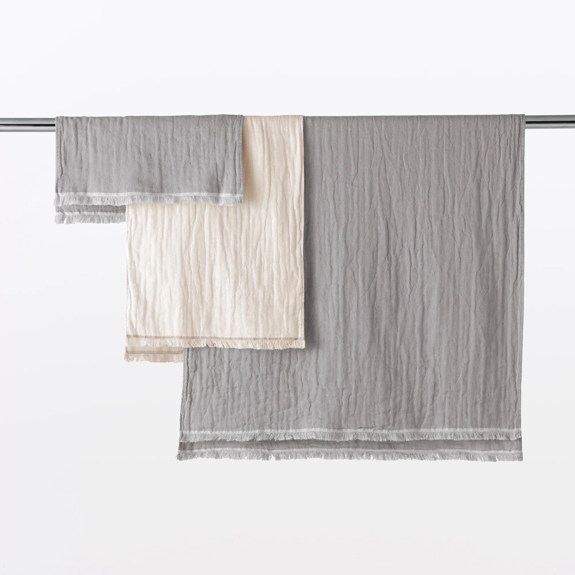 Washed Gauze Hand Towel - Image 5