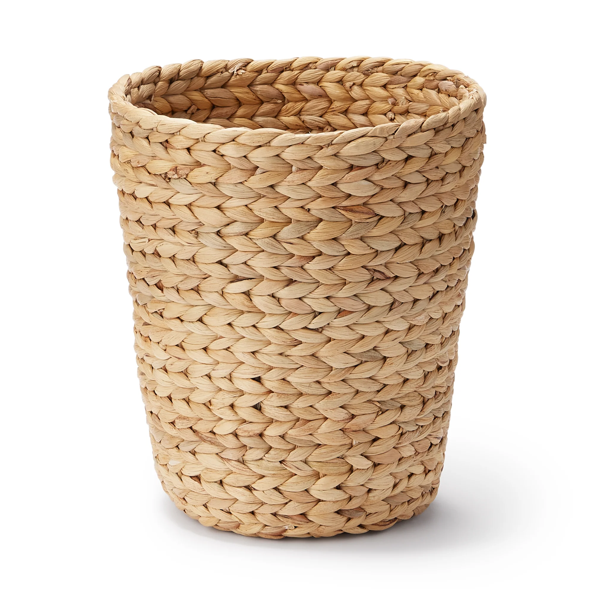 Water Hyacinth Basket - Round - Deep Dia. 10.2 x H11.8"