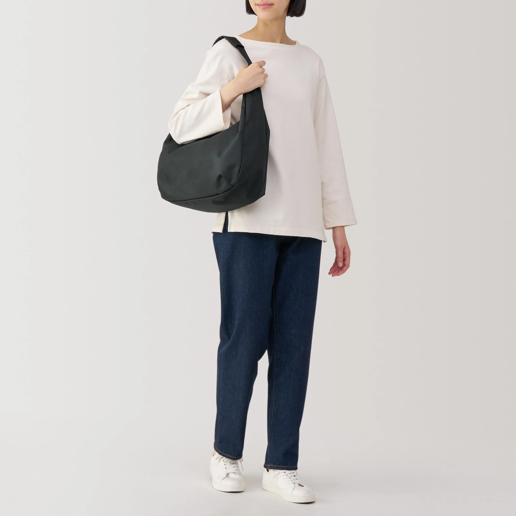 Water Repellent 2-Way Shoulder Bag - Image 10