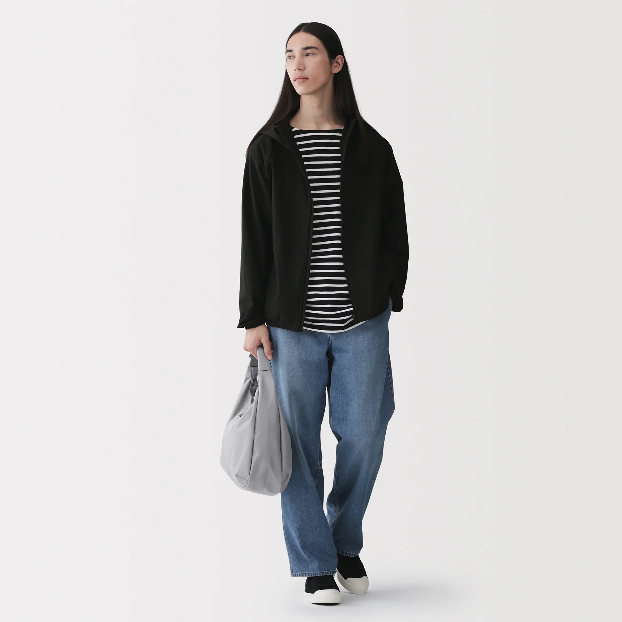 Water Repellent 2-Way Shoulder Bag - Image 6