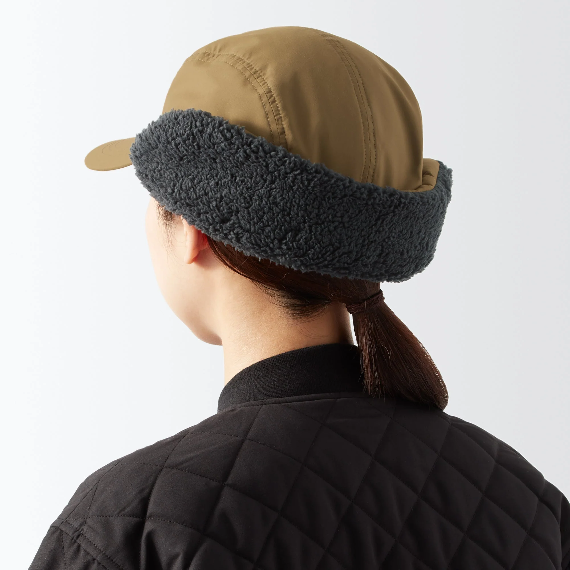 Water Repellent Boa Fleece Cap - Image 18