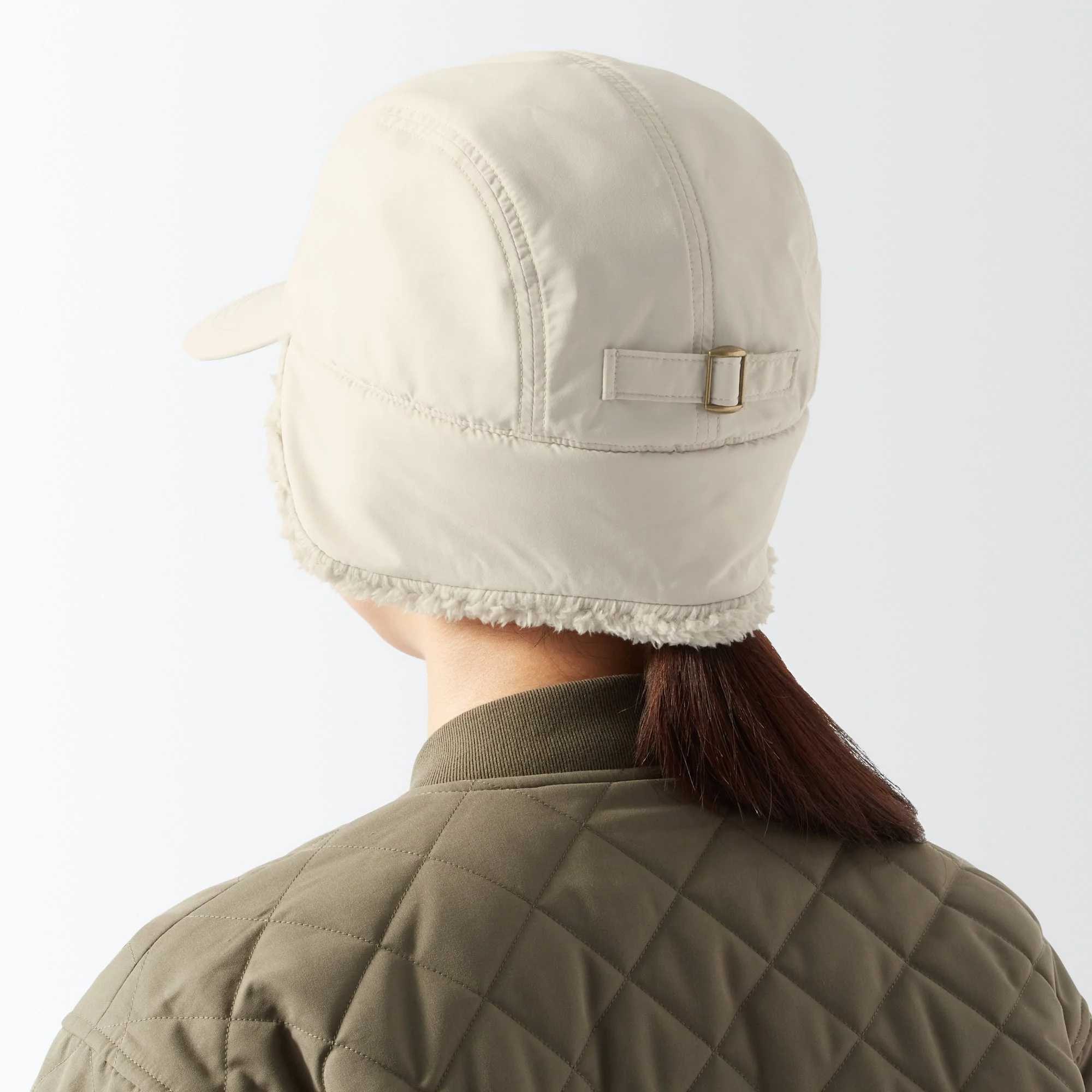 Water Repellent Boa Fleece Cap - Image 8