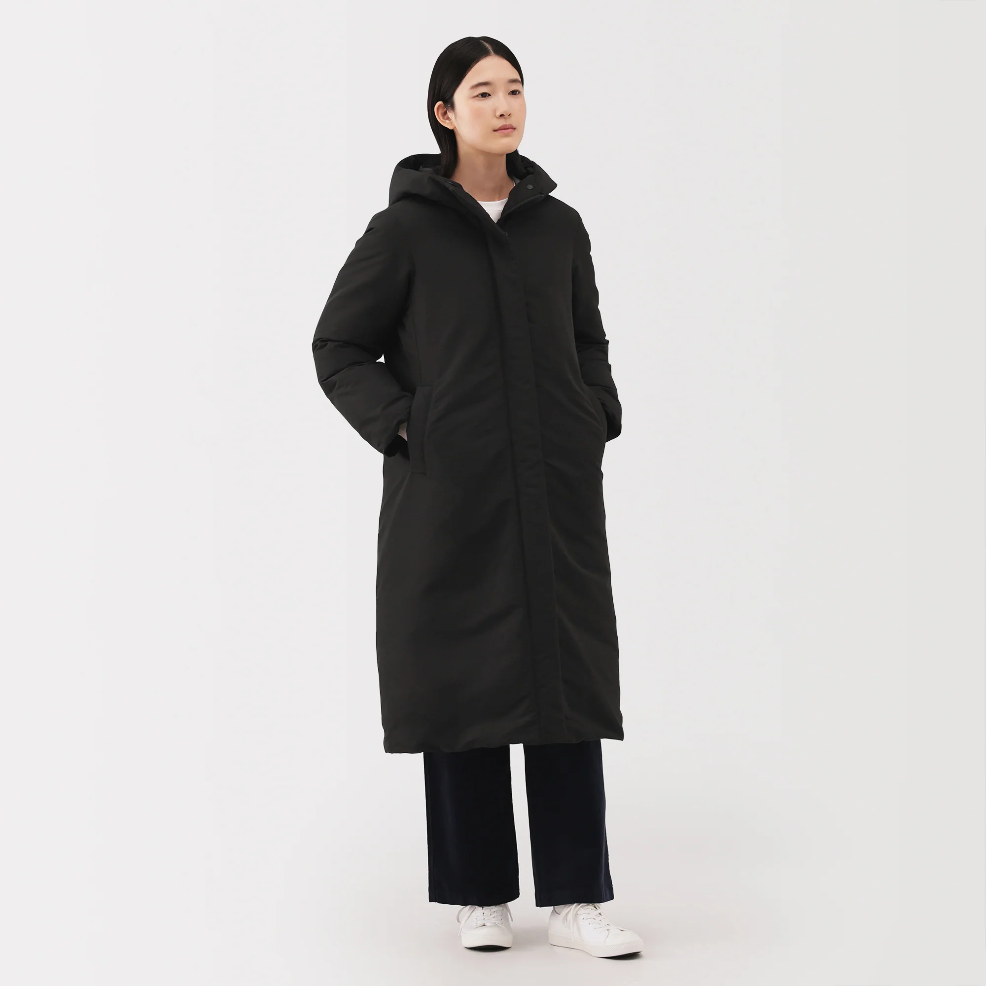 Water-Repellent Down Long Coat - Image 15