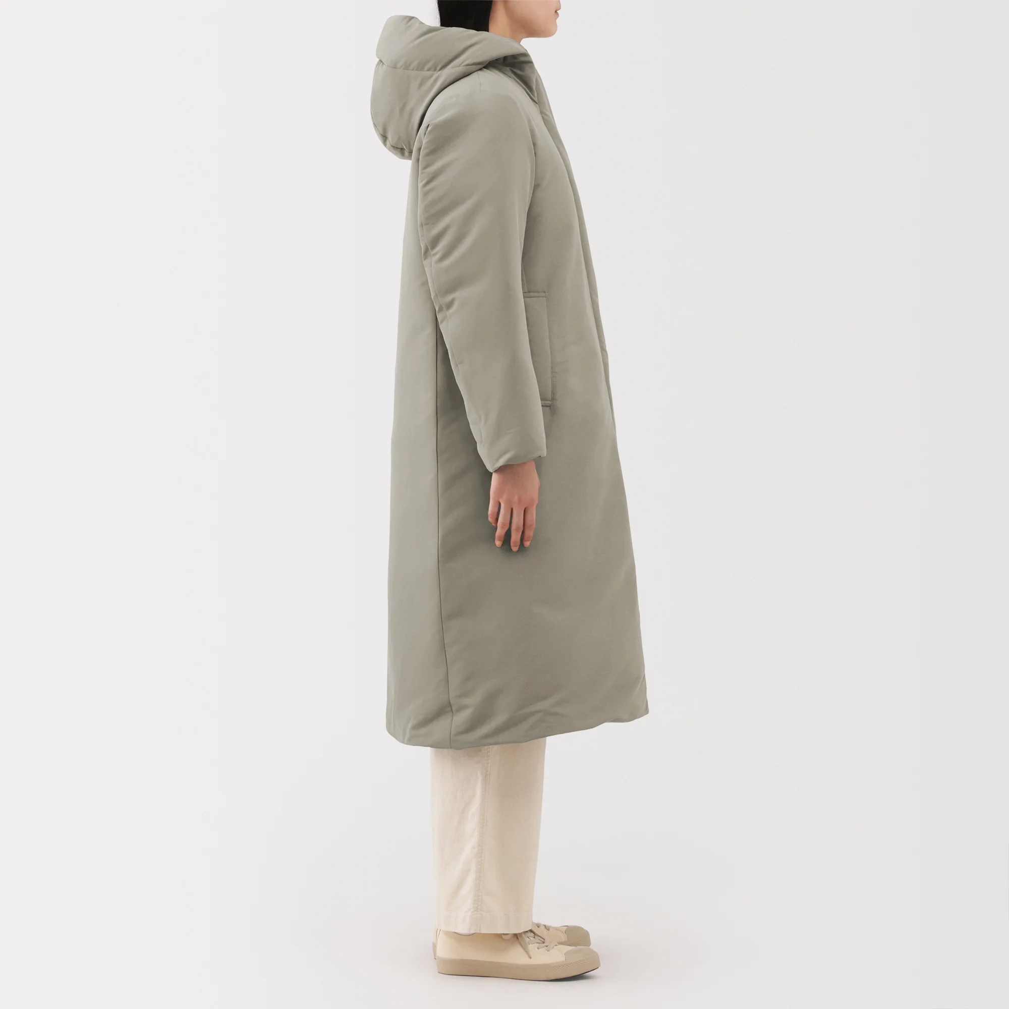 Water-Repellent Down Long Coat - Image 16
