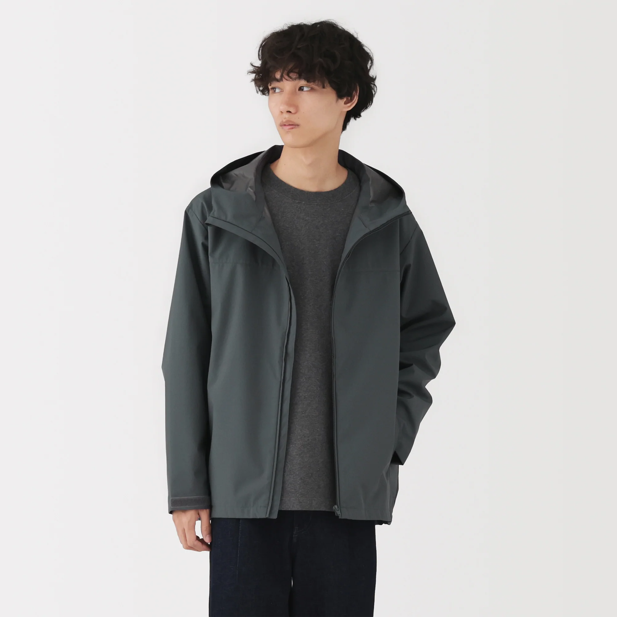 Water Repellent Hooded Jacket - Image 3