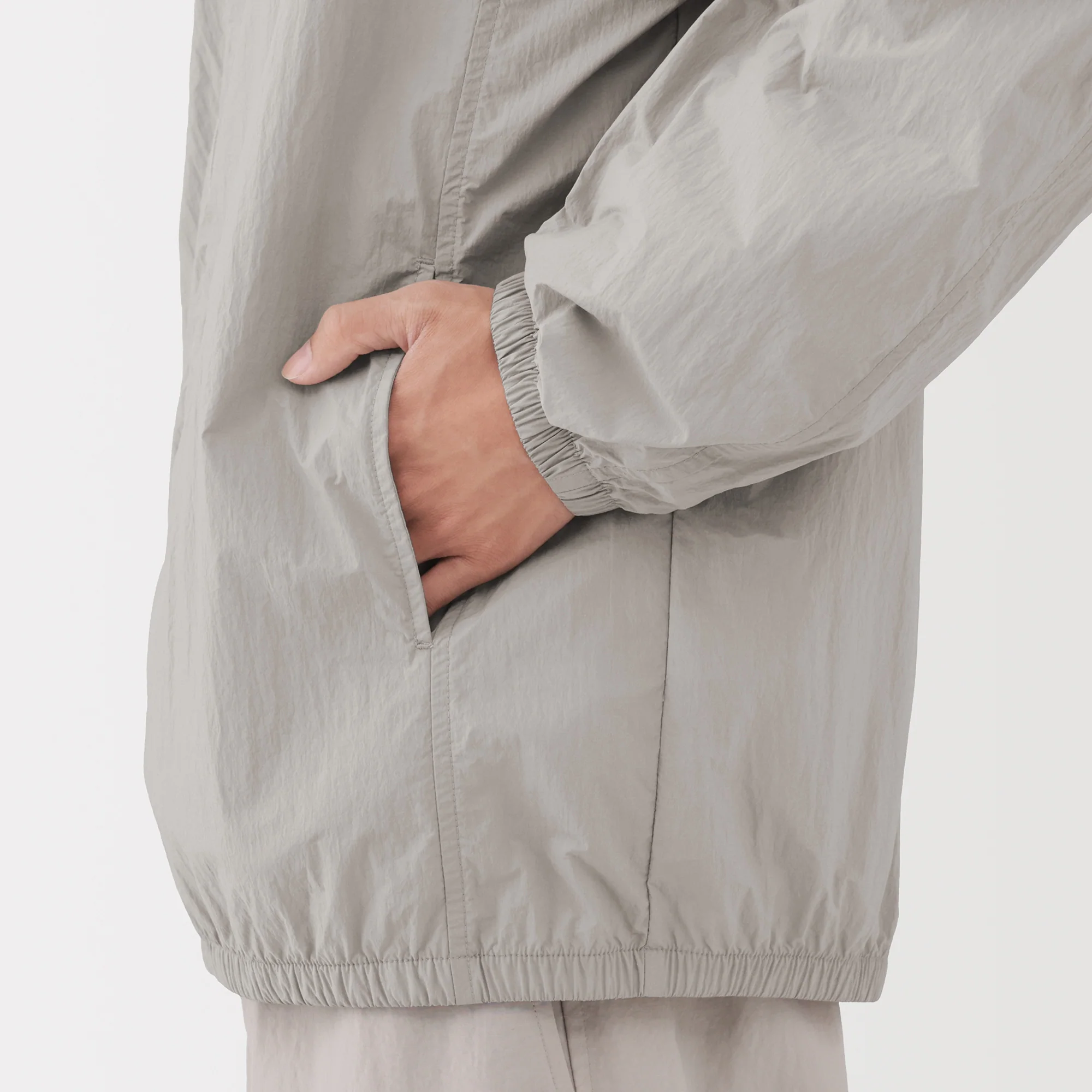 Water Repellent Pocketable Windbreaker - Image 36
