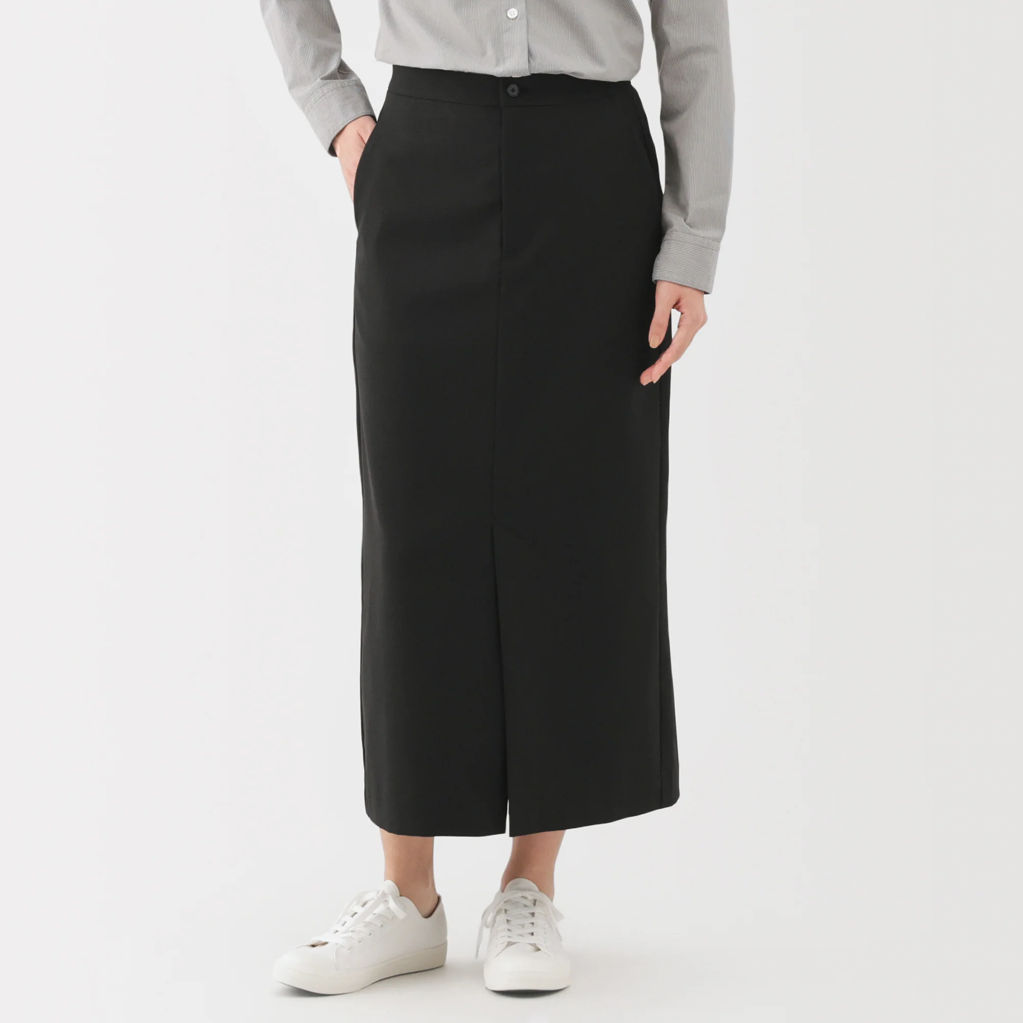 Water Repellent Straight Skirt - Image 3