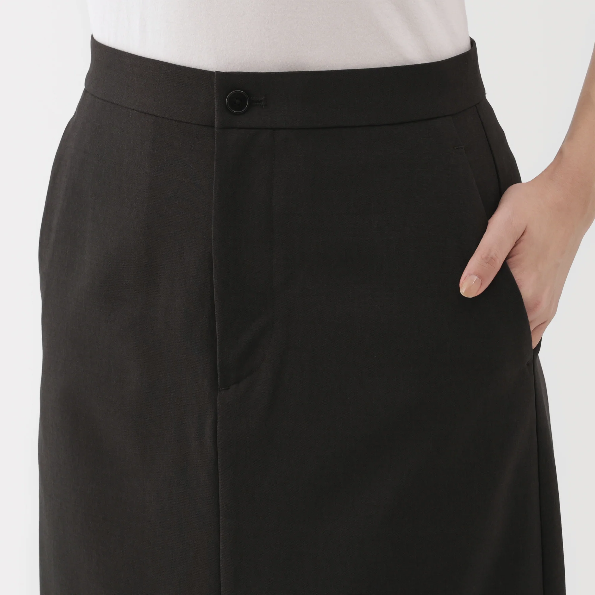 Water Repellent Straight Skirt - Image 31