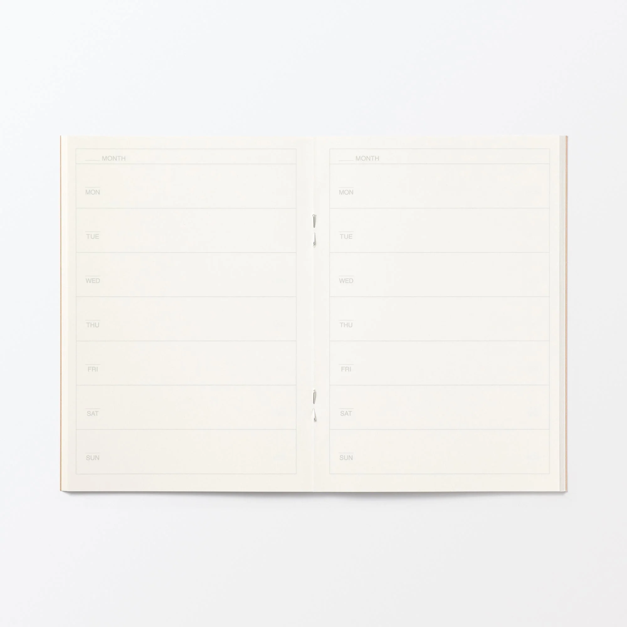 Weekly Undated Notebook Planner A6 - Image 2