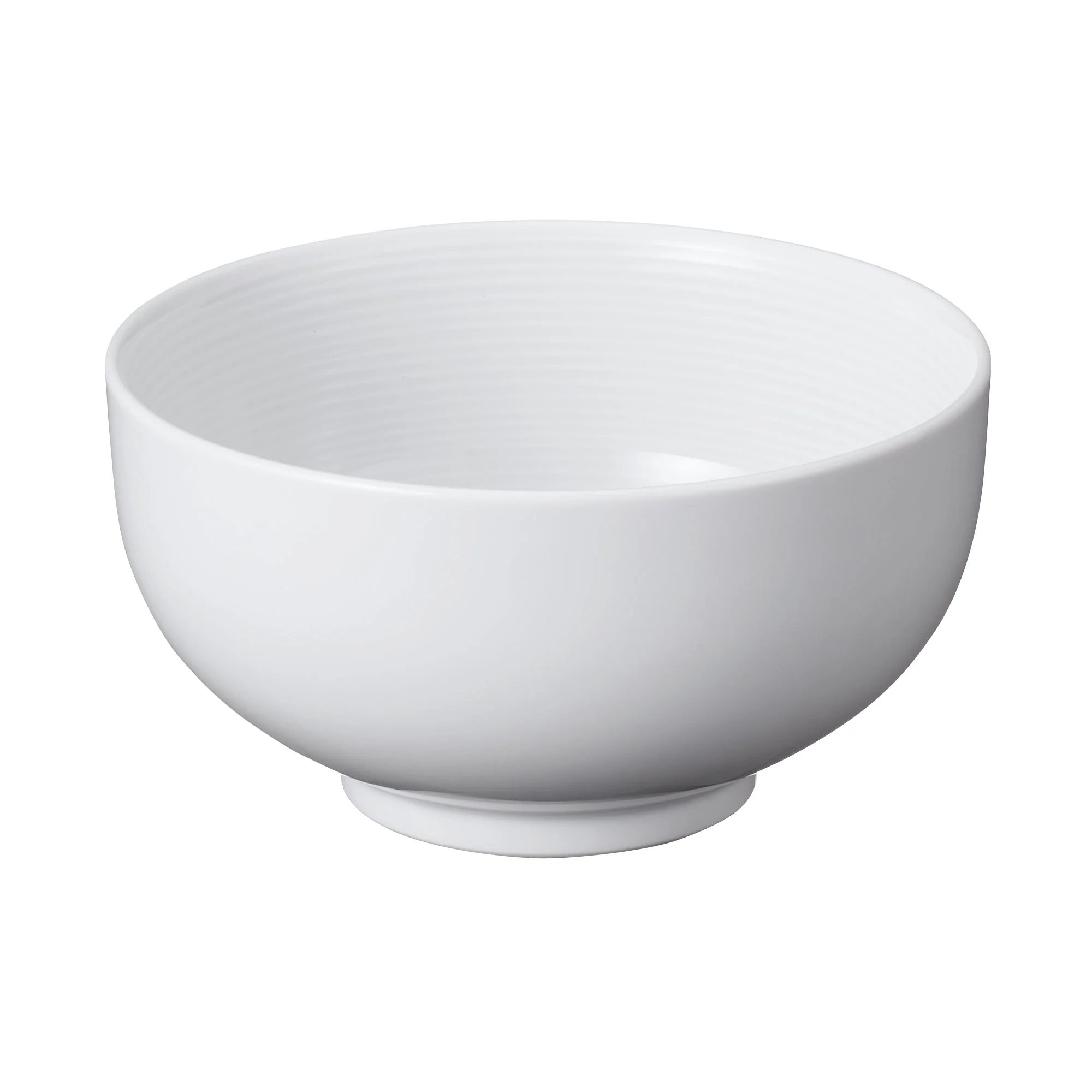 White Porcelain Donburi Bowl