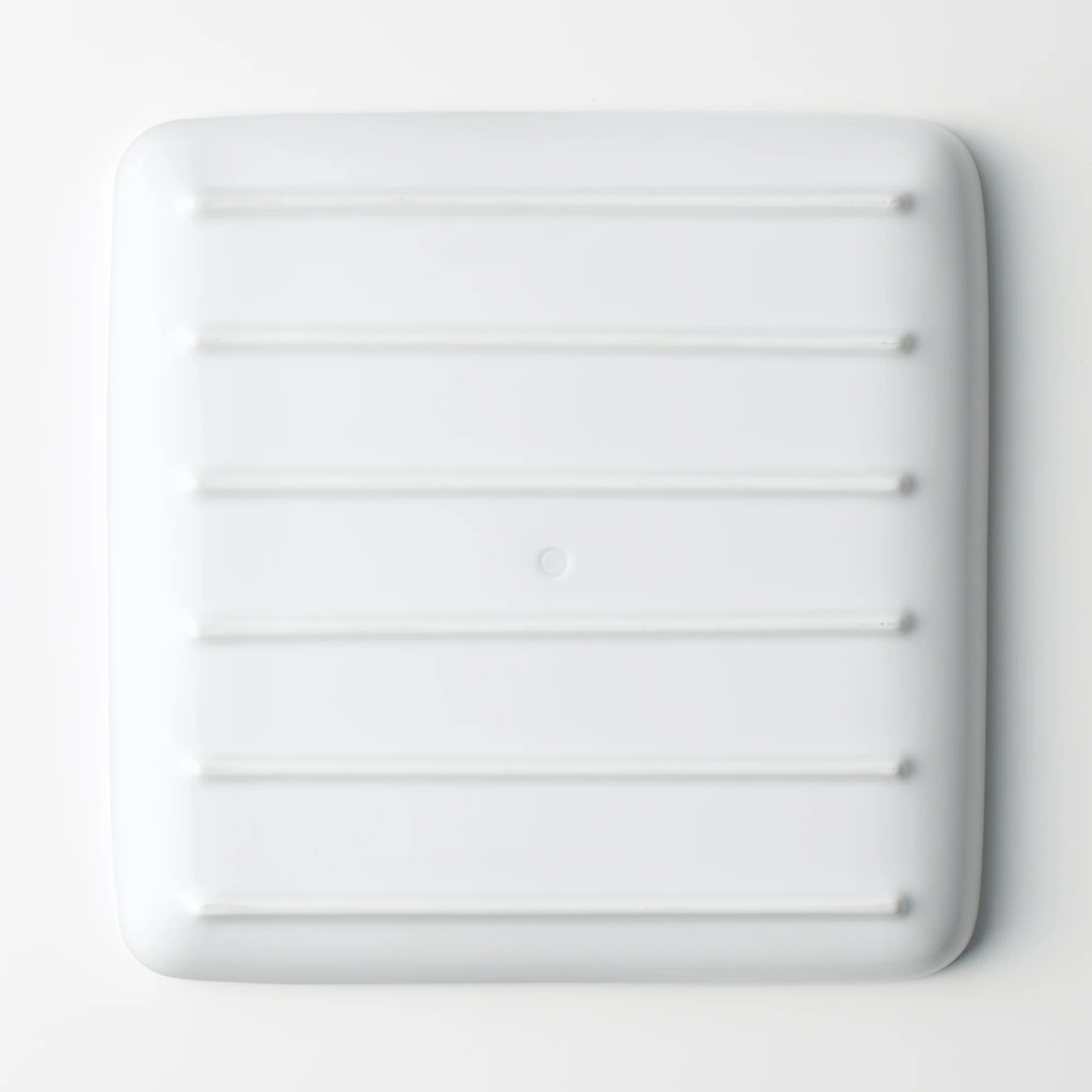 White Porcelain Square Dish - Image 10
