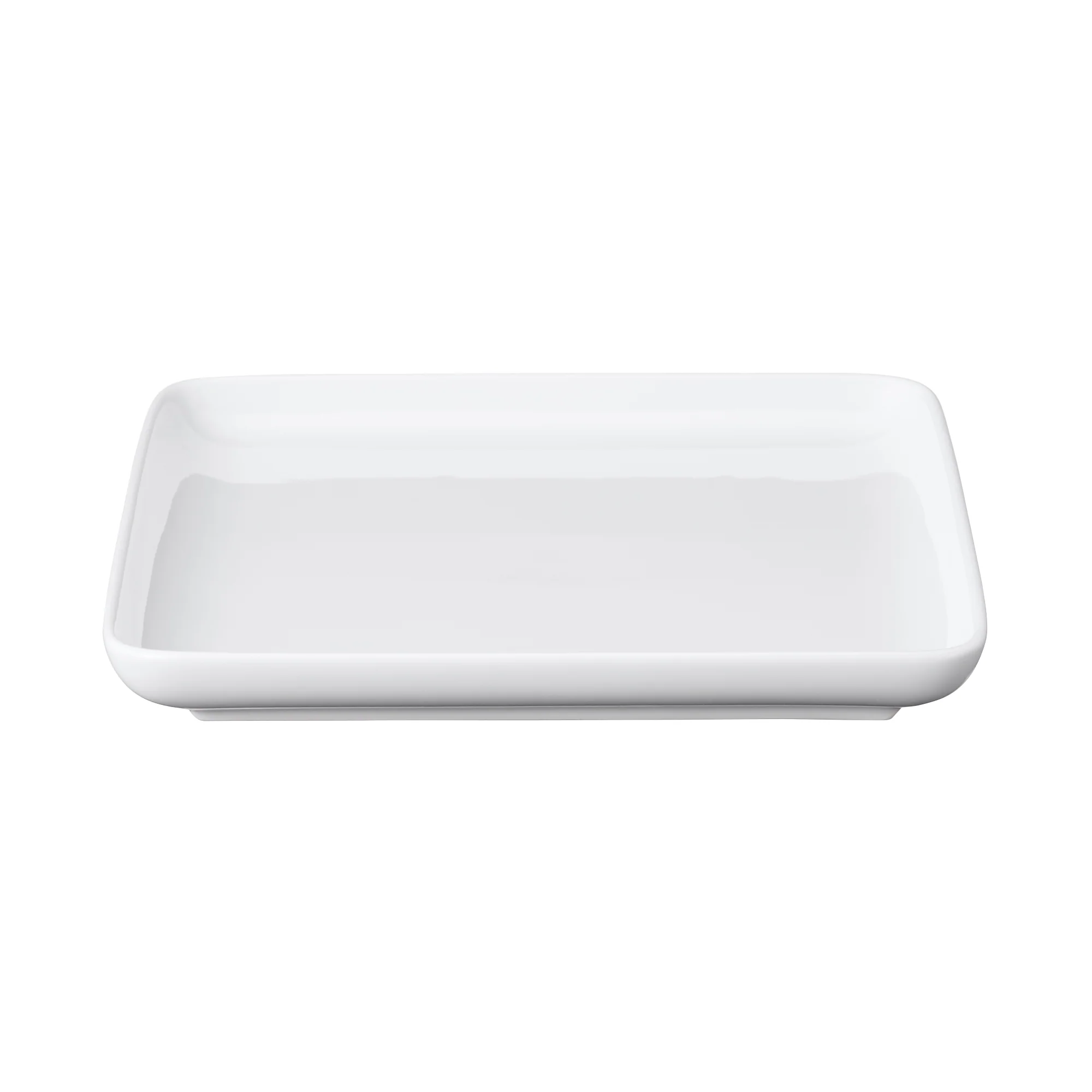 White Porcelain Square Dish - Image 7