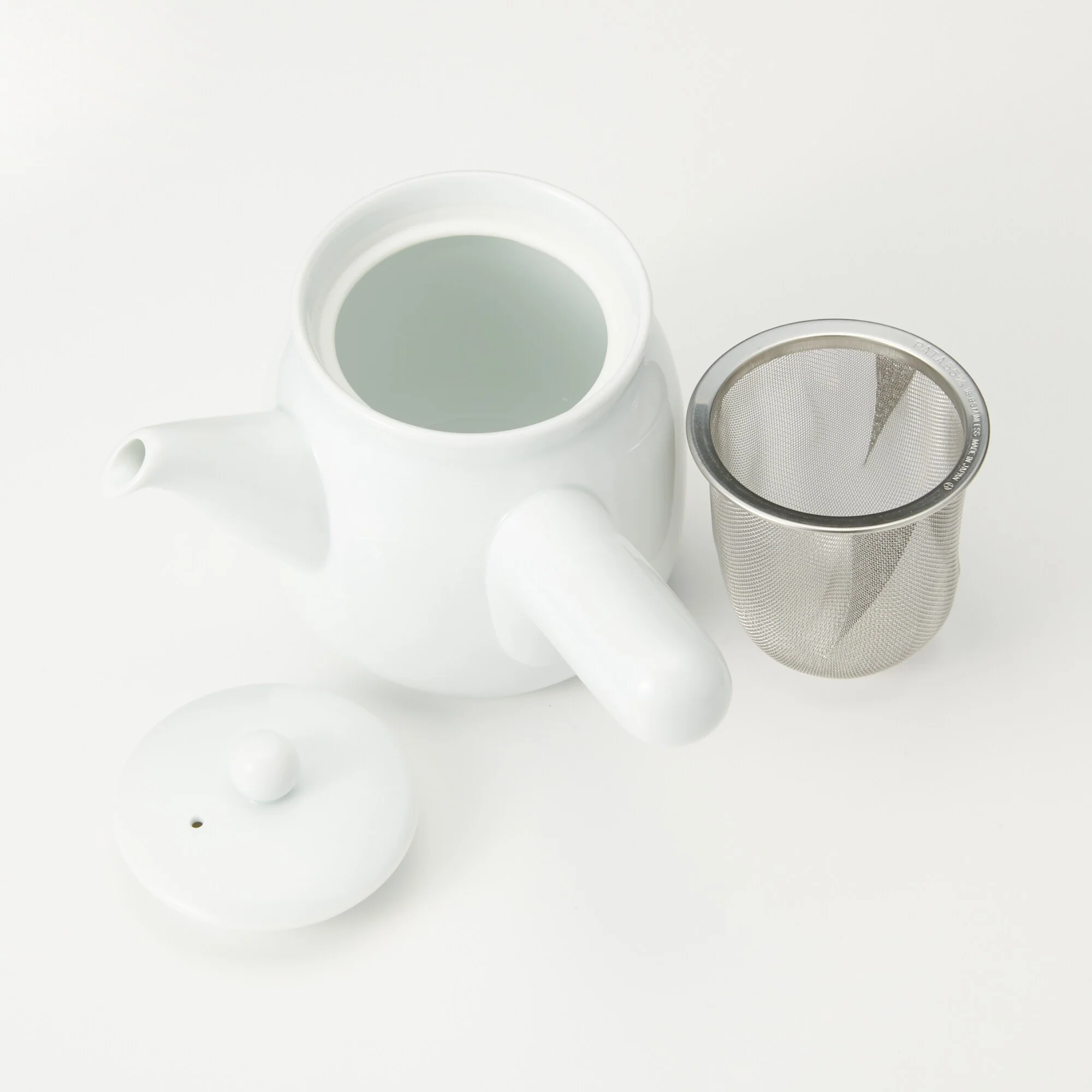 White Porcelain Tea Pot - Image 4