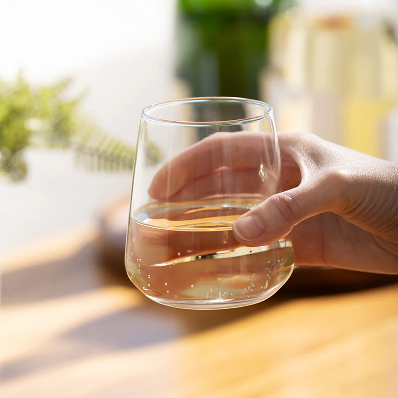 White Wine Stemless Glass (11.8 fl oz) - Image 2