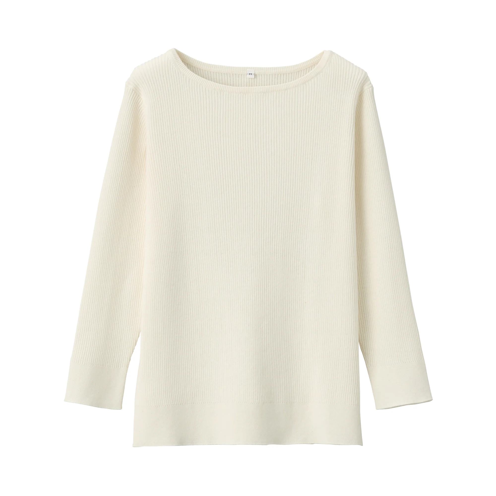 Women Organic Cotton Silk Boat Neck Sweater - Image 5