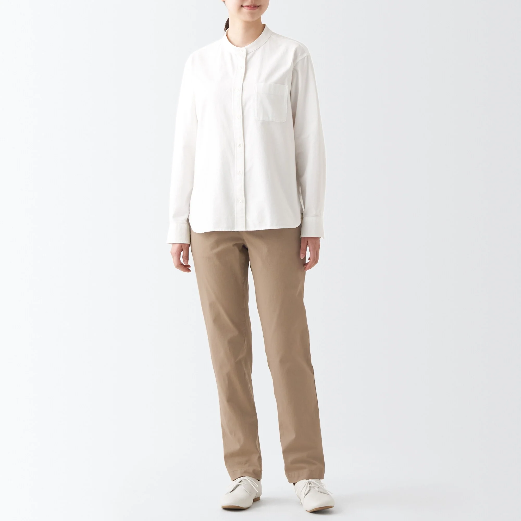 Women's 4-Way Stretch Chino Slim Tapered Pants (L32")