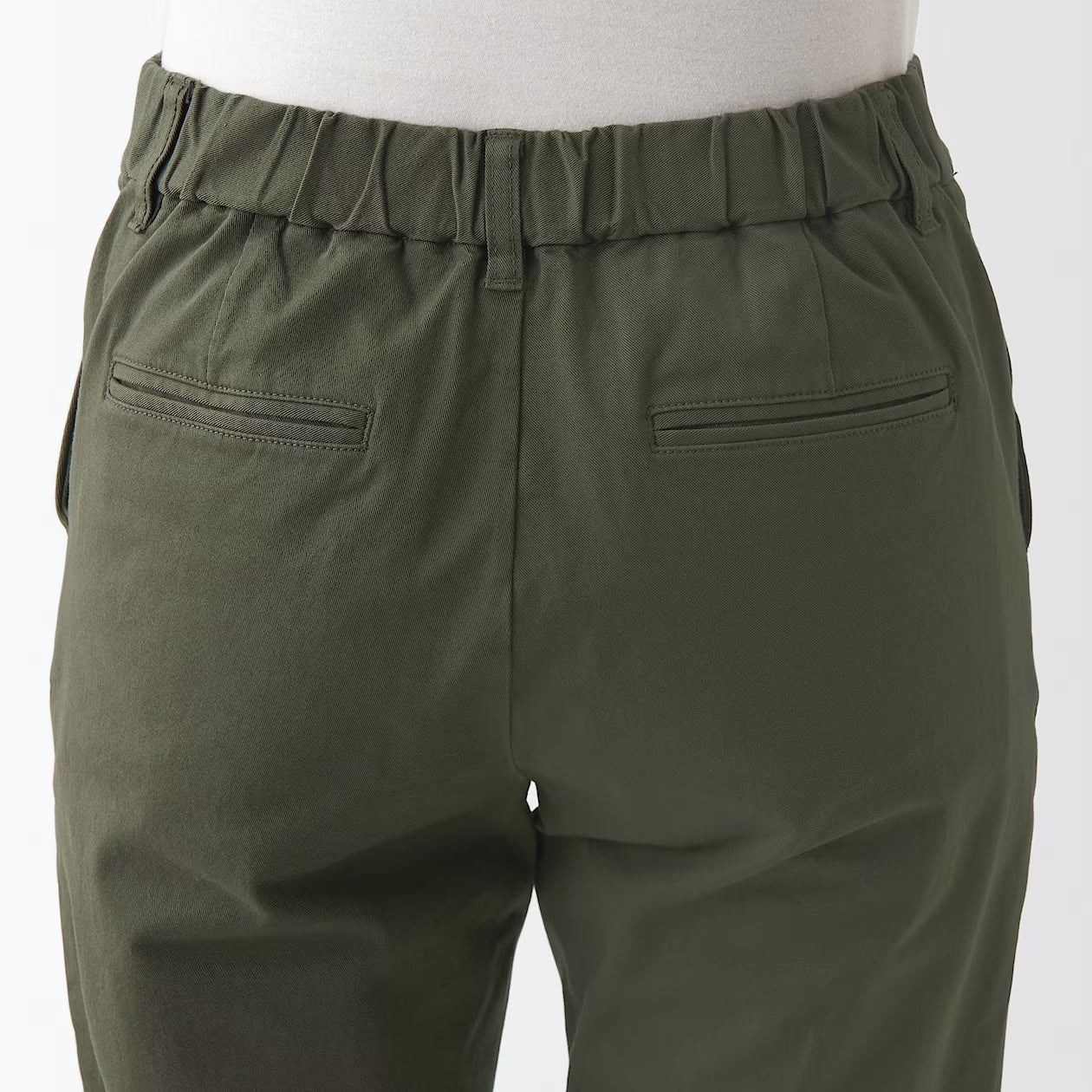 Women's 4-Way Stretch Chino Slim Tapered Pants (L32") - Image 28