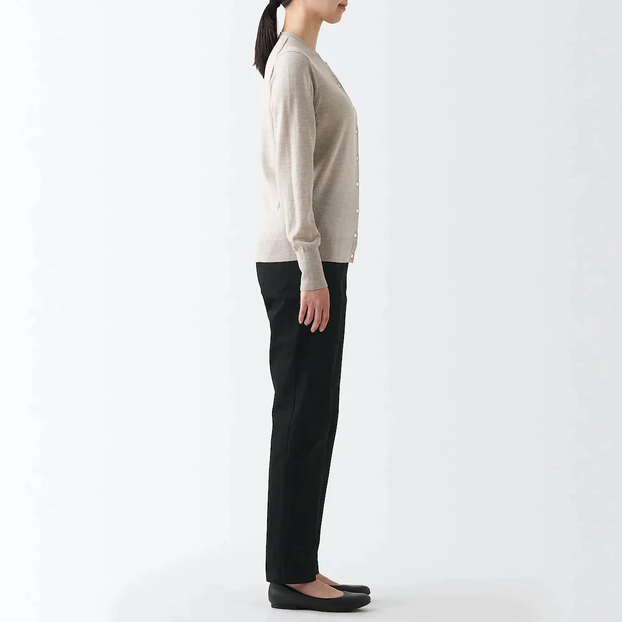 Women's 4-Way Stretch Chino Slim Tapered Pants (L32") - Image 34