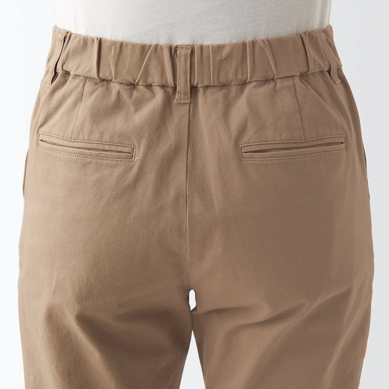 Women's 4-Way Stretch Chino Slim Tapered Pants (L32") - Image 9
