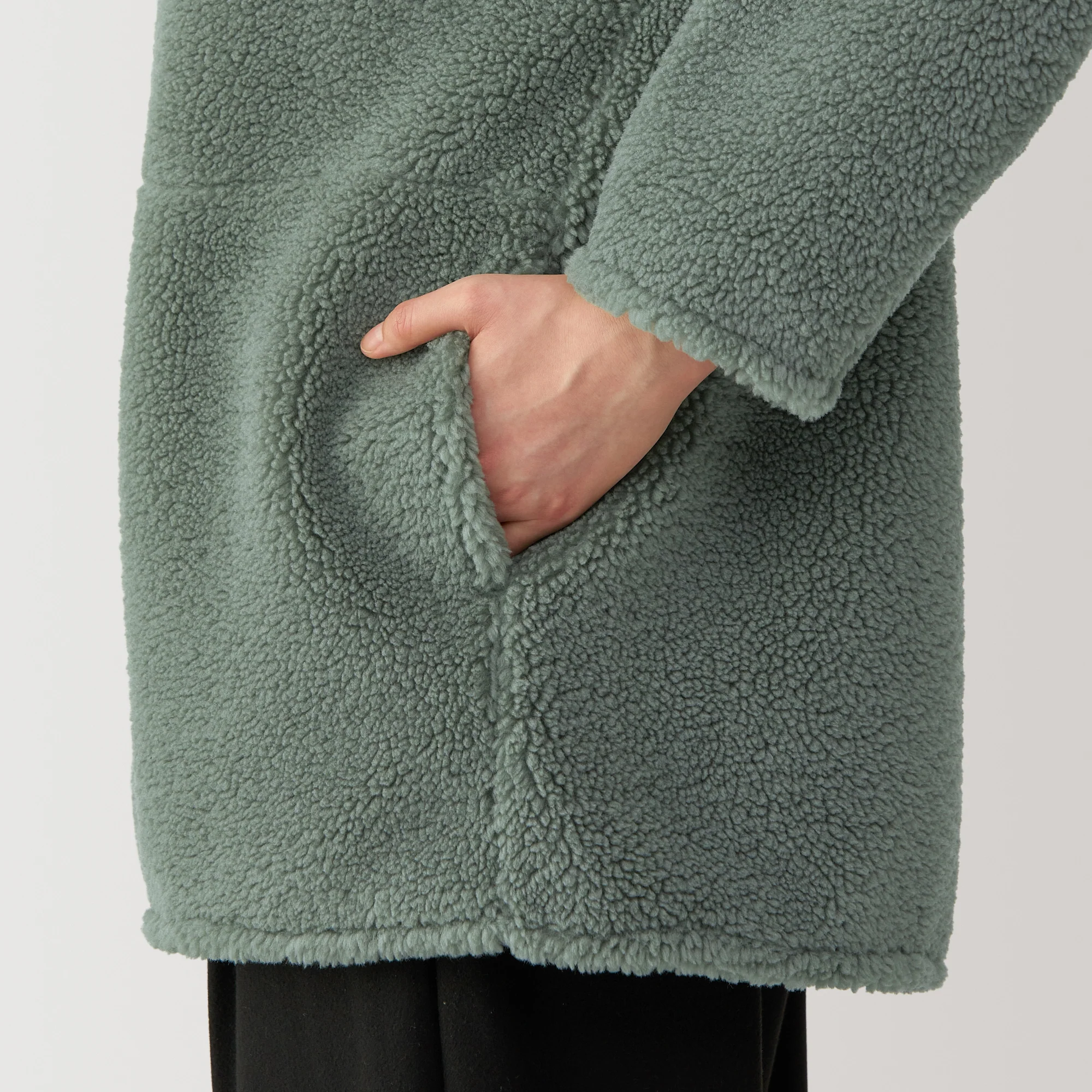 Boa Fleece Coat - Image 15