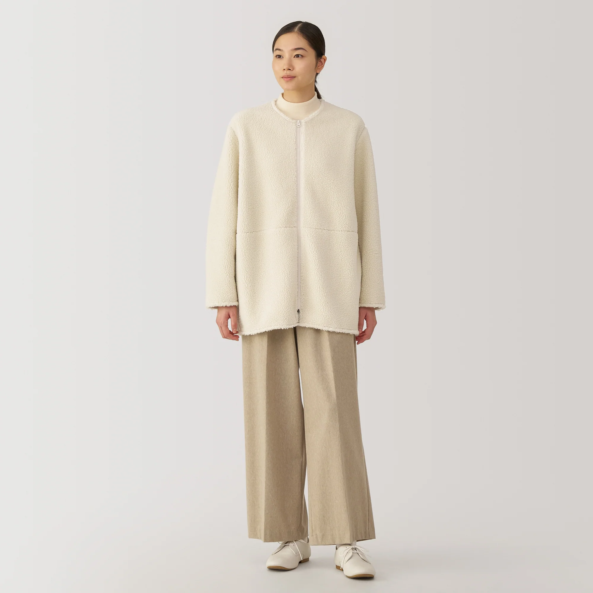 Boa Fleece Coat - Image 3