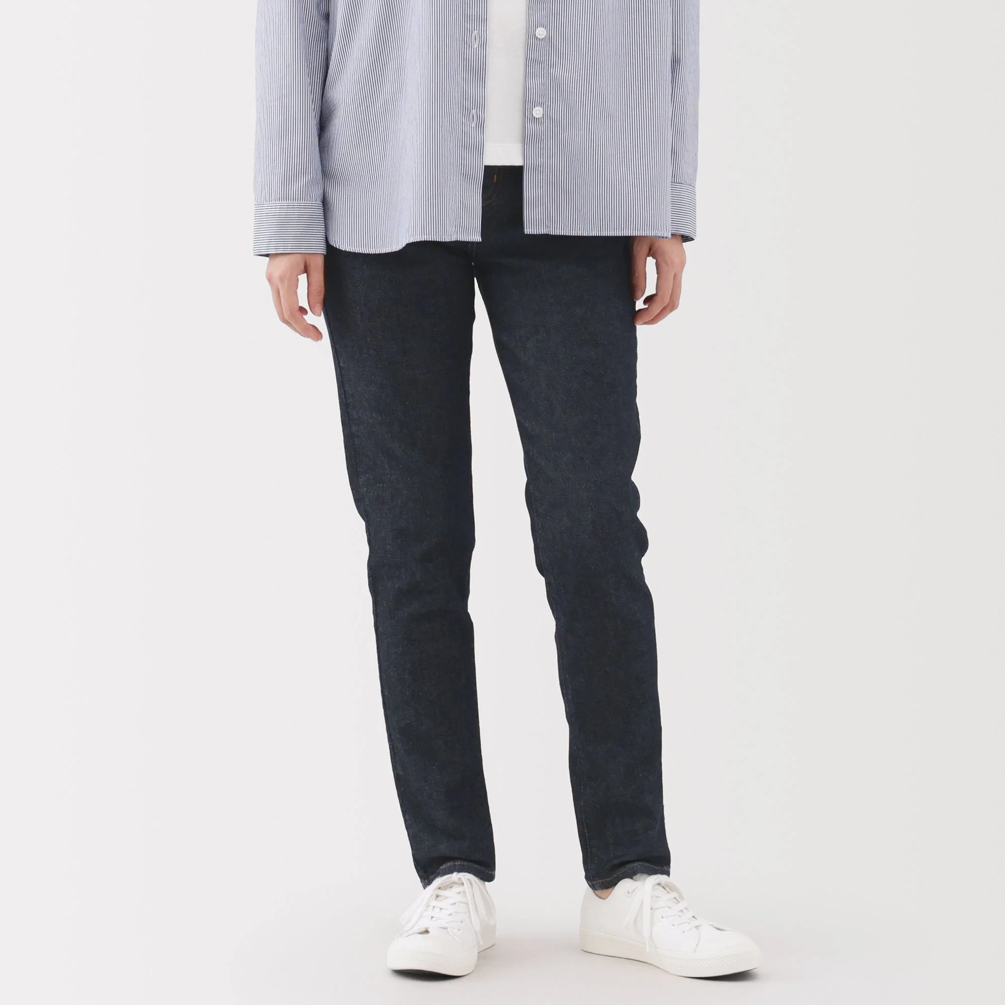 Women's Denim Slim Straight Pants - Image 12
