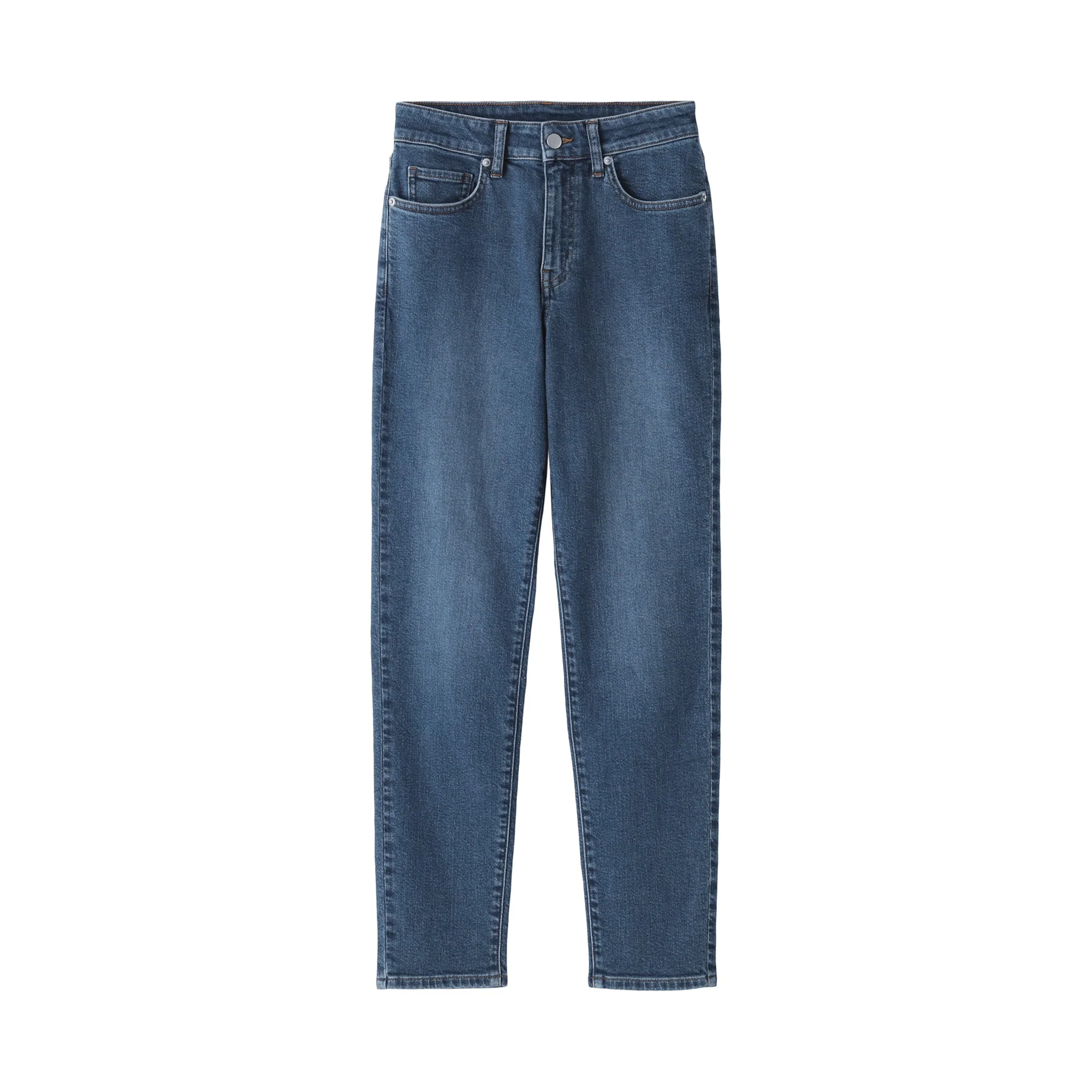 Women's Denim Slim Straight Pants - Image 2