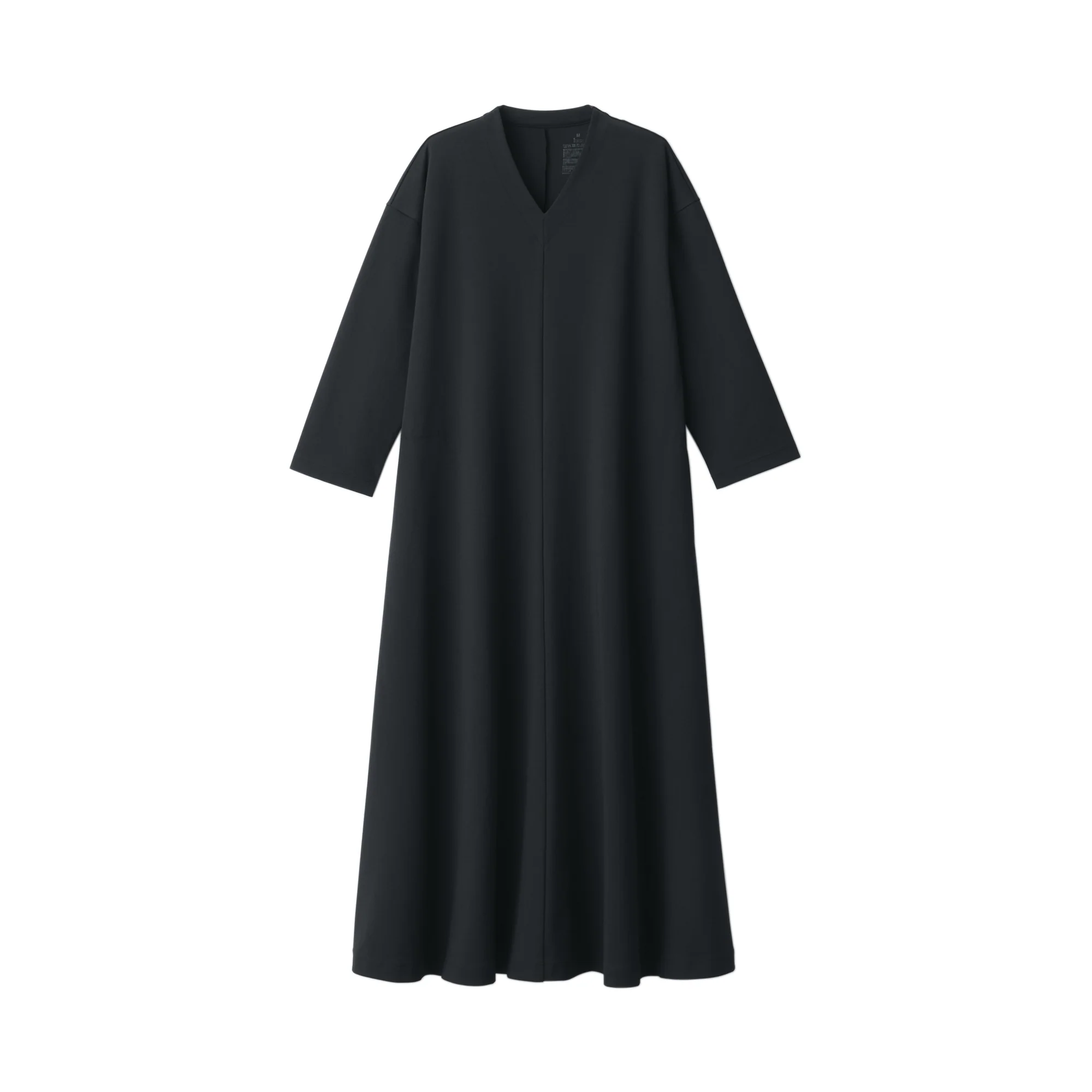 Women's Double Knitted V-Neck Dress - Image 10