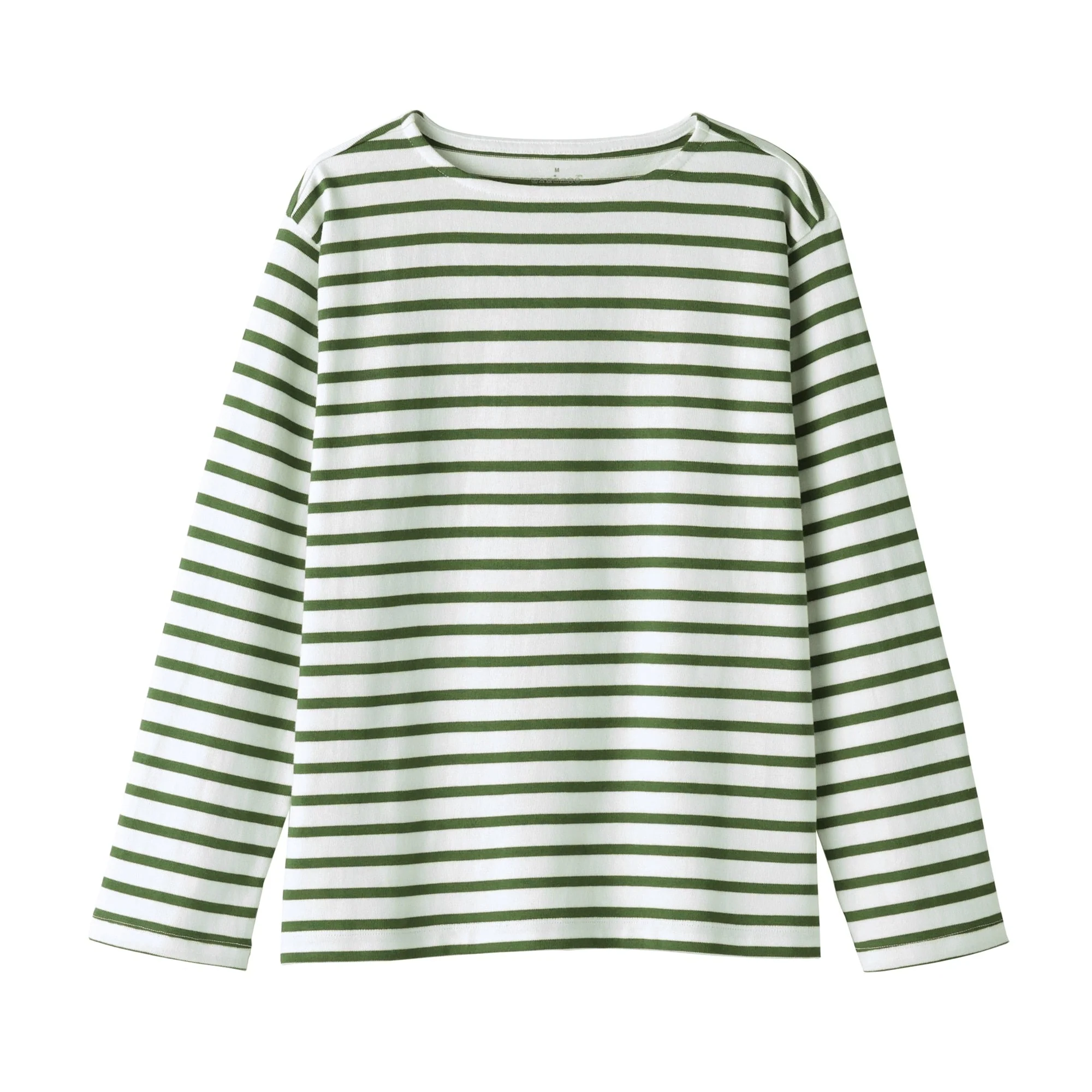 Heavyweight Cotton Boatneck T-Shirt - Image 18