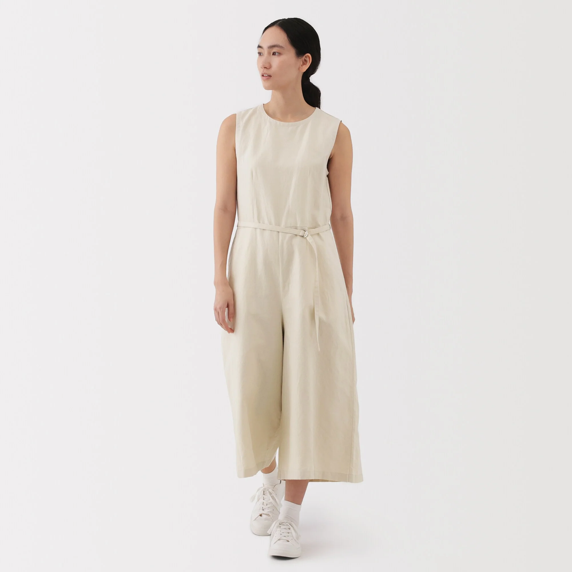 Women's Hemp Blend Twill Jumpsuit