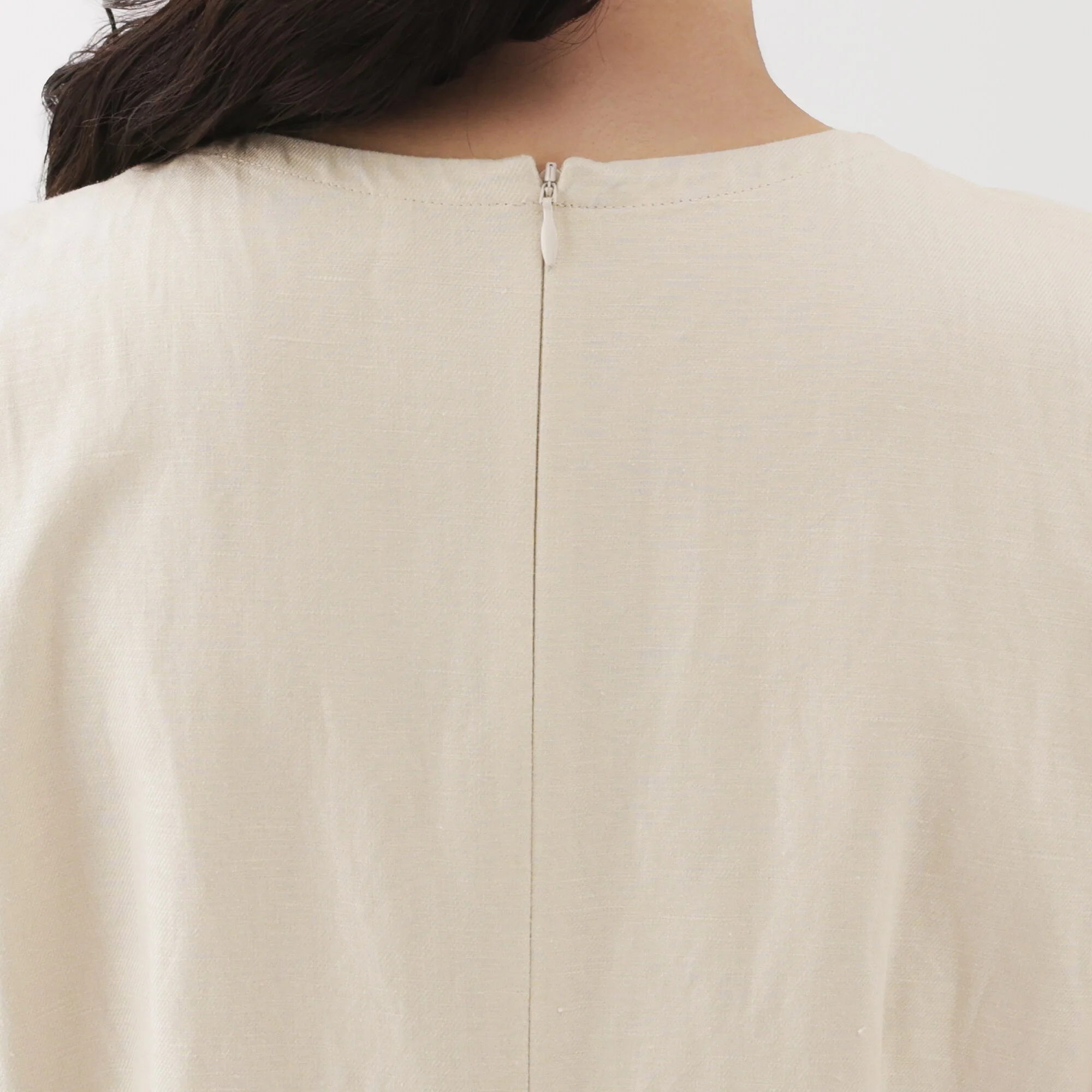 Women's Hemp Blend Twill Jumpsuit - Image 8