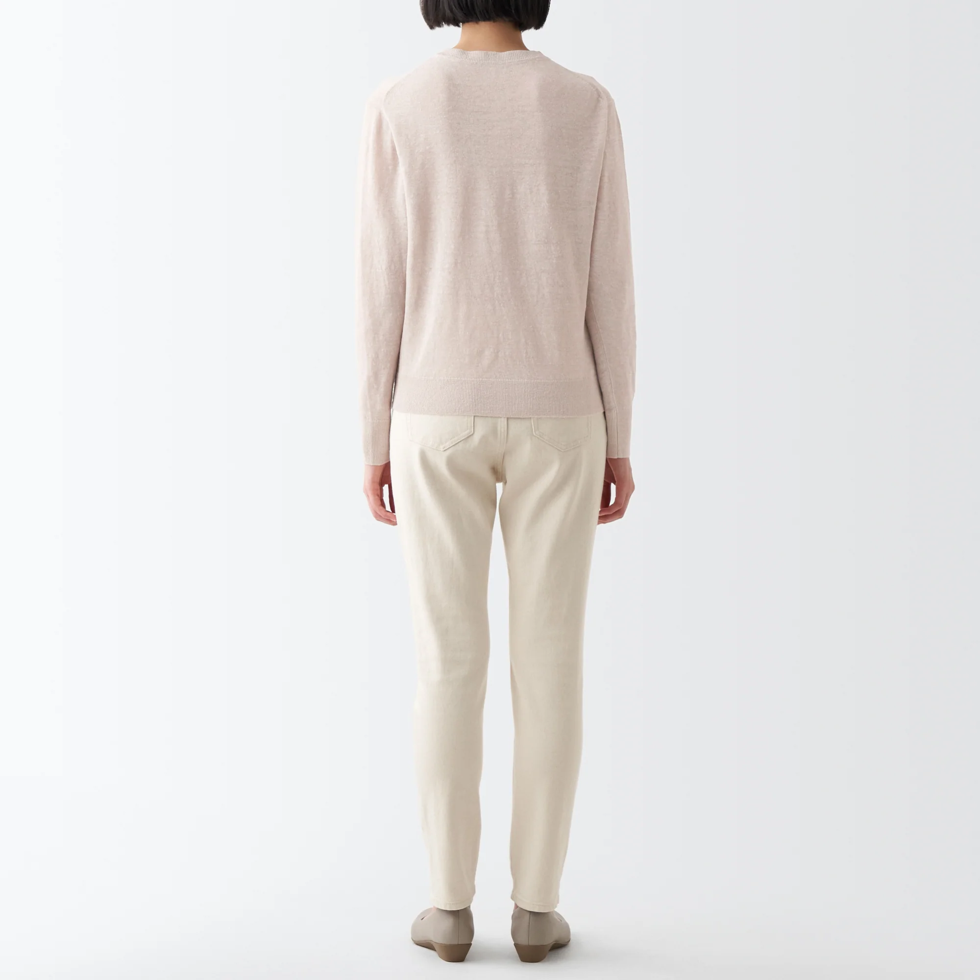 Women's Hemp Crew Neck Cardigan - Image 26