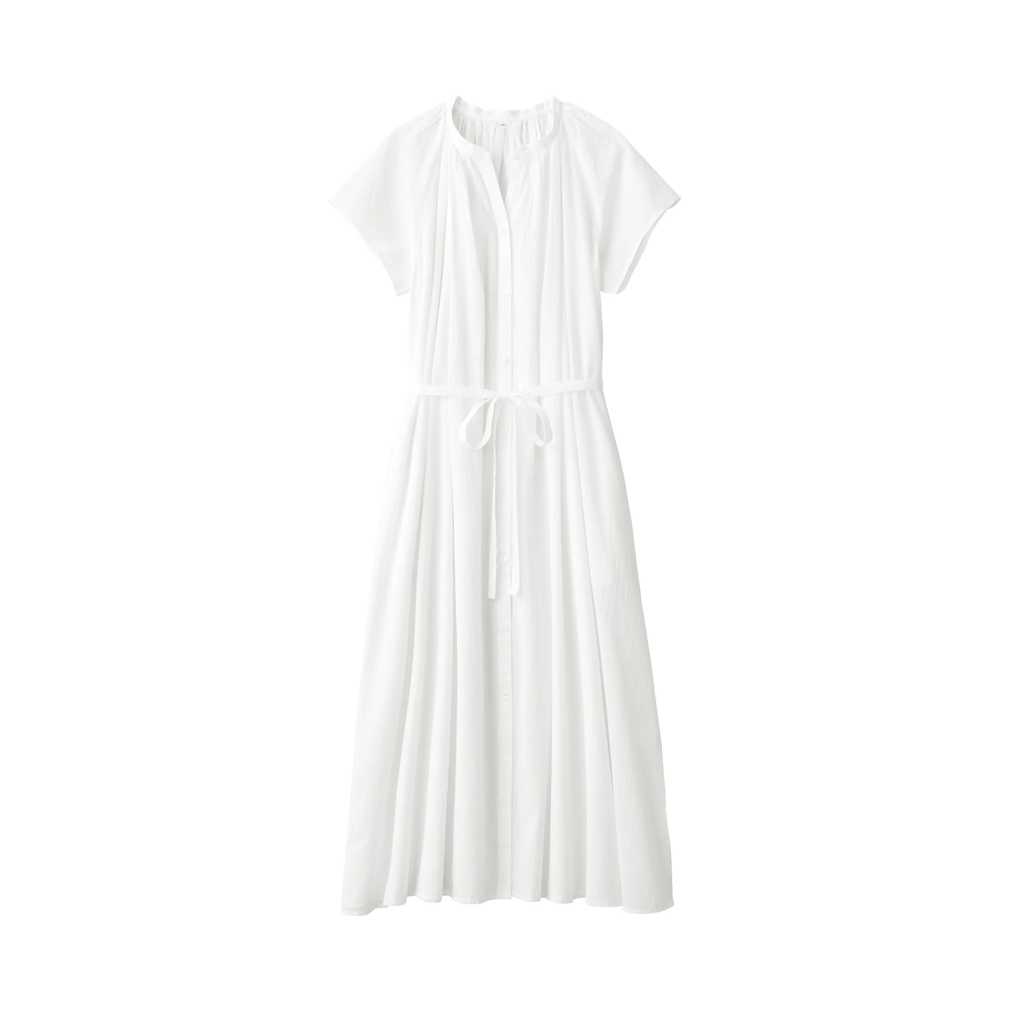 Women's High-Twist Veil French Sleeve Dress - Image 10