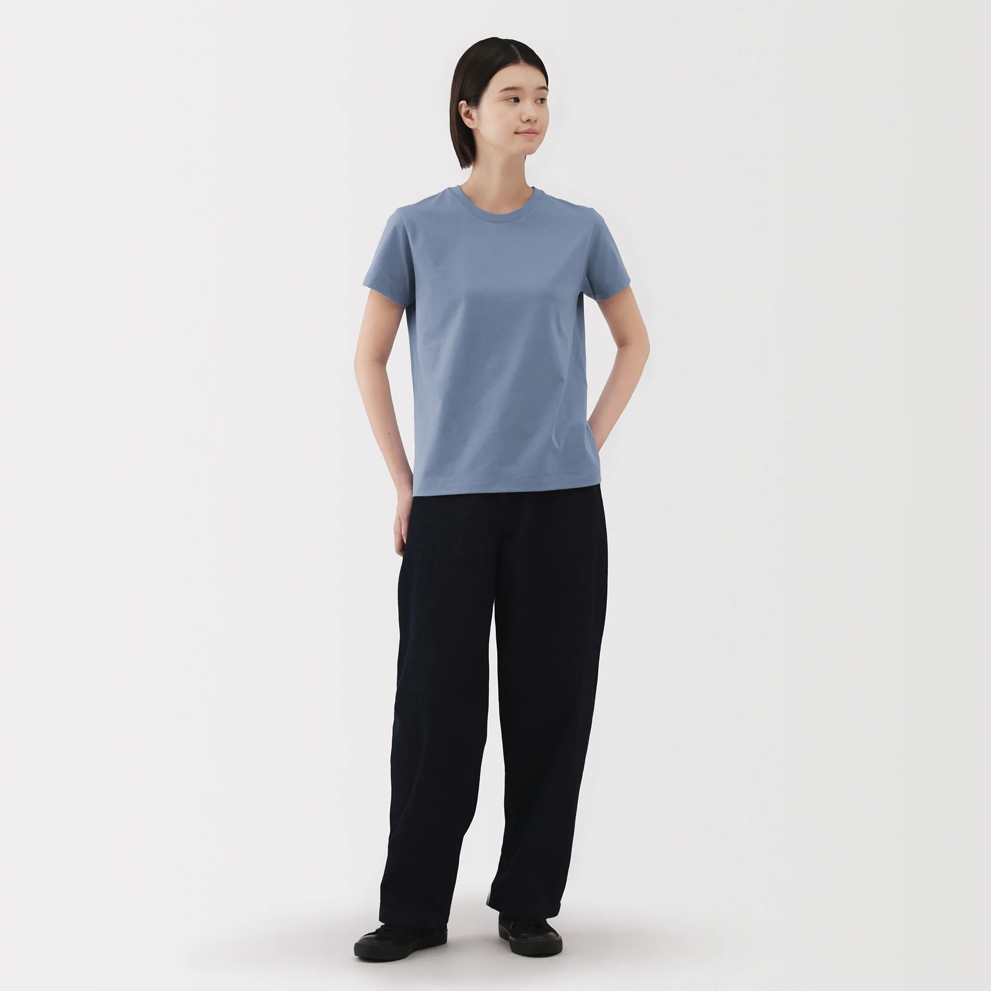 Women's Jersey Crew Neck Short Sleeve T-Shirt - Image 84