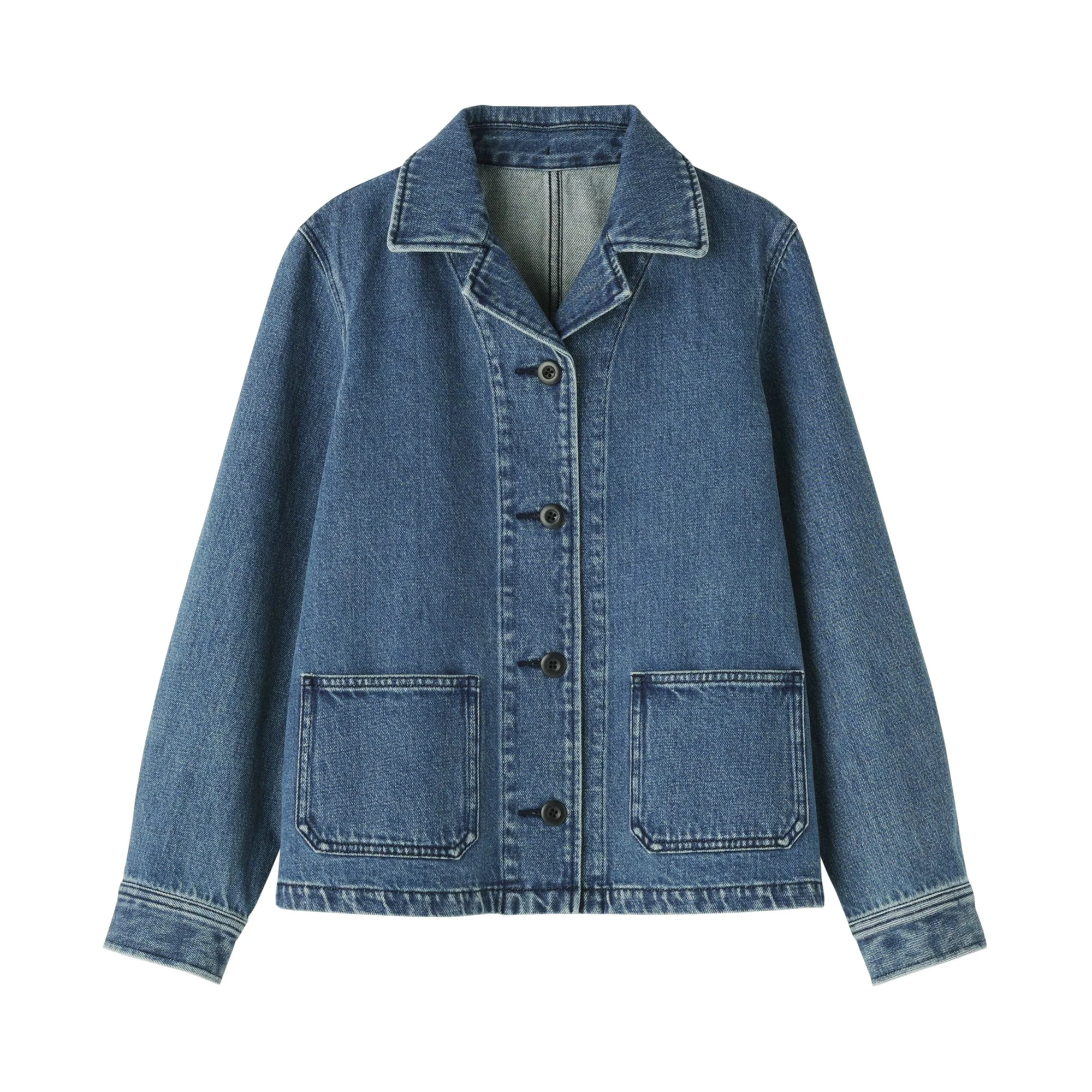 Women's Kapok Blend Denim Jacket - Image 11