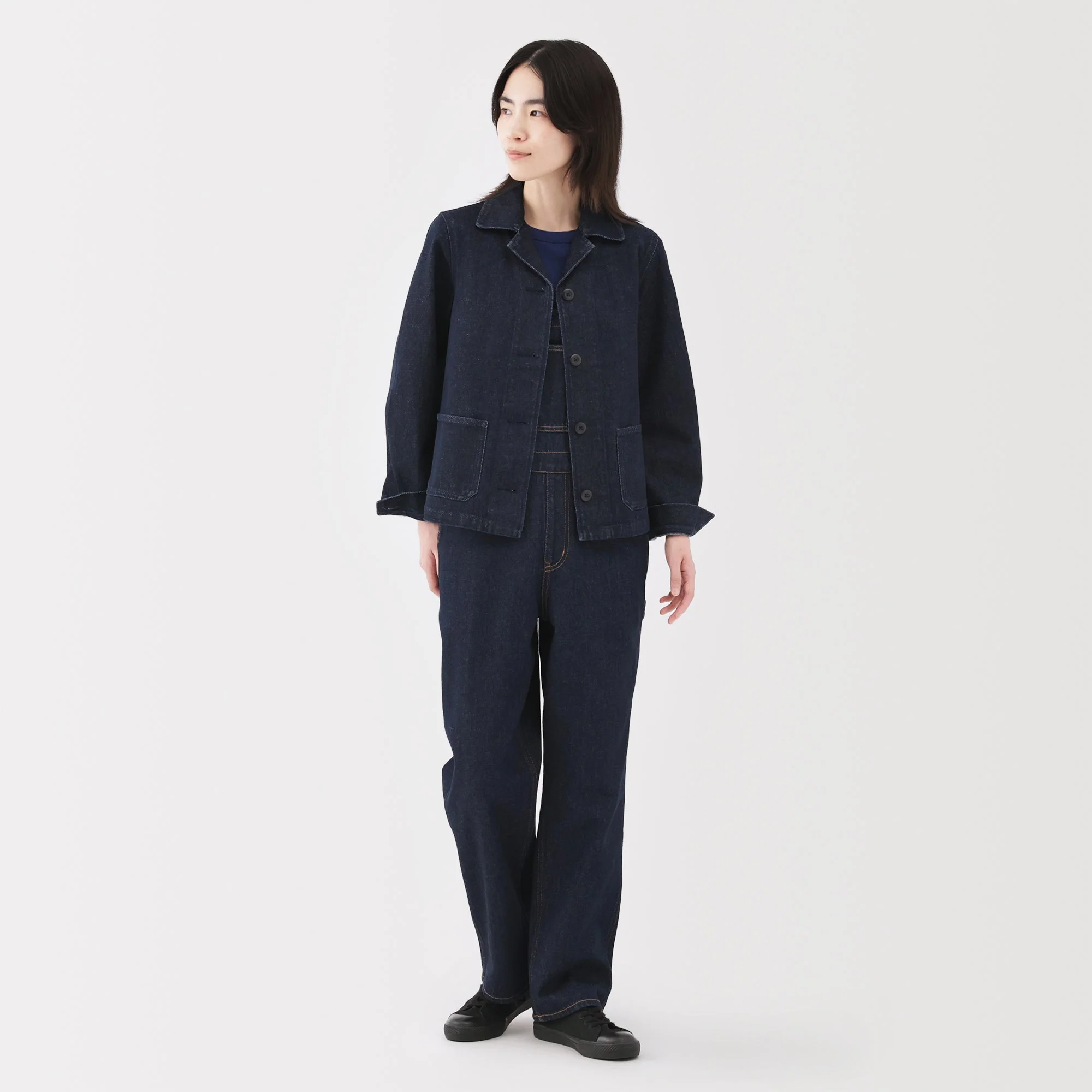 Women's Kapok Blend Denim Jacket - Image 4