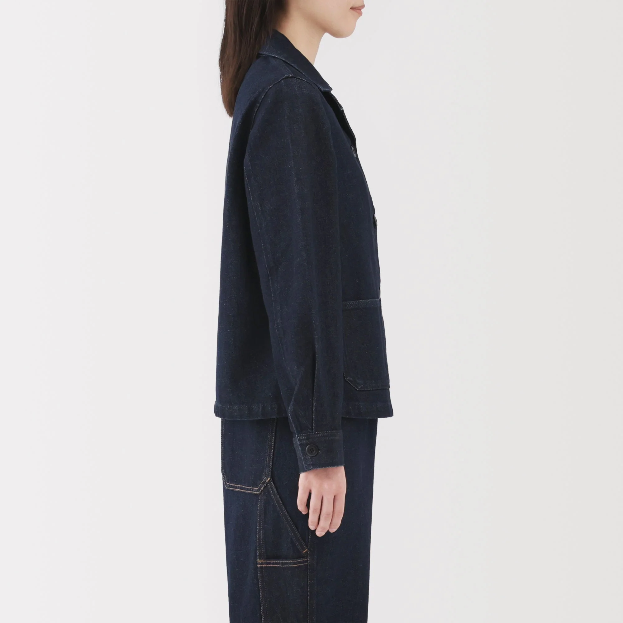 Women's Kapok Blend Denim Jacket - Image 5