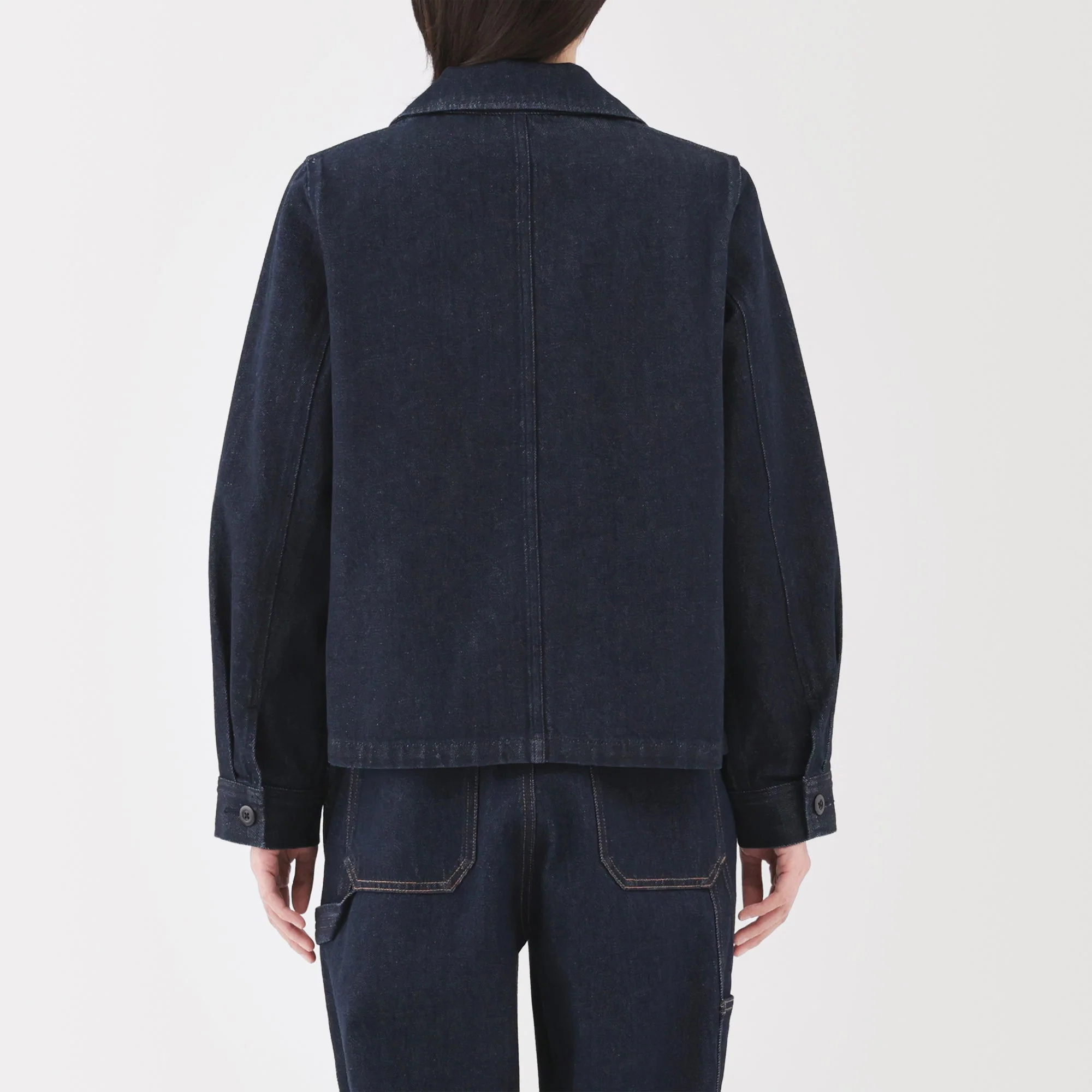 Women's Kapok Blend Denim Jacket - Image 6